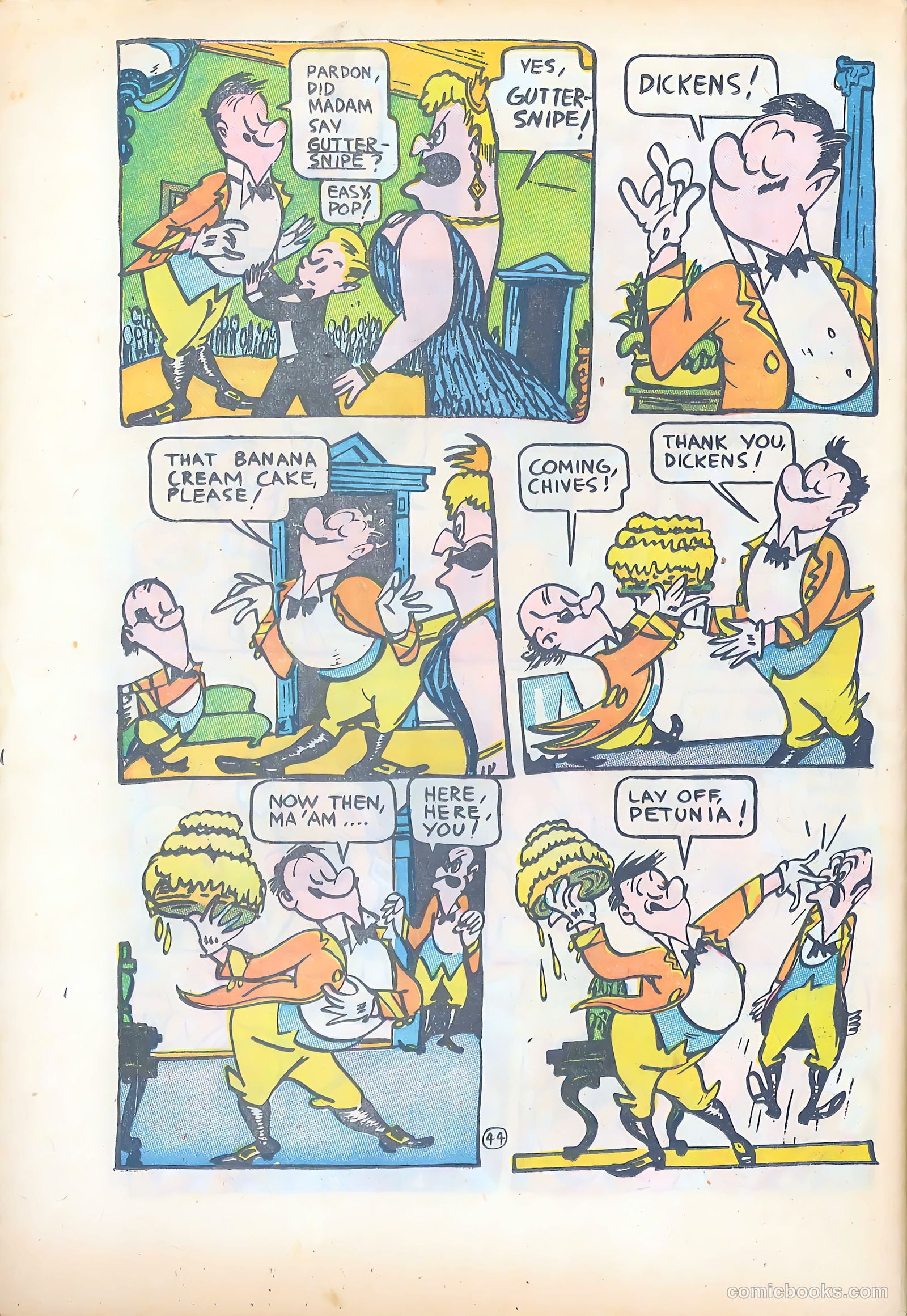 Milt Gross Funnies #1 (1947) — page 46 of 52
