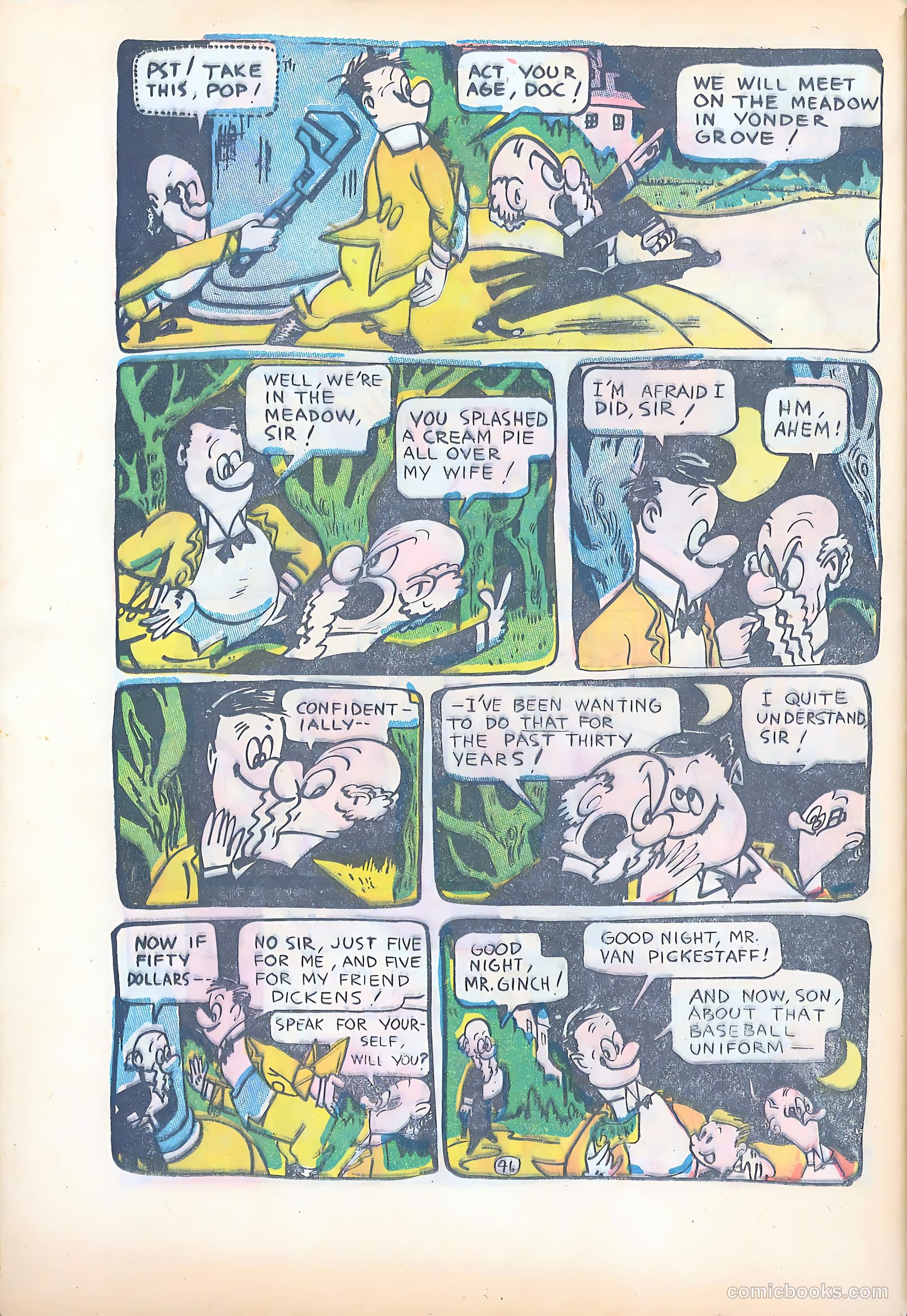 Milt Gross Funnies #1 (1947) — page 48 of 52