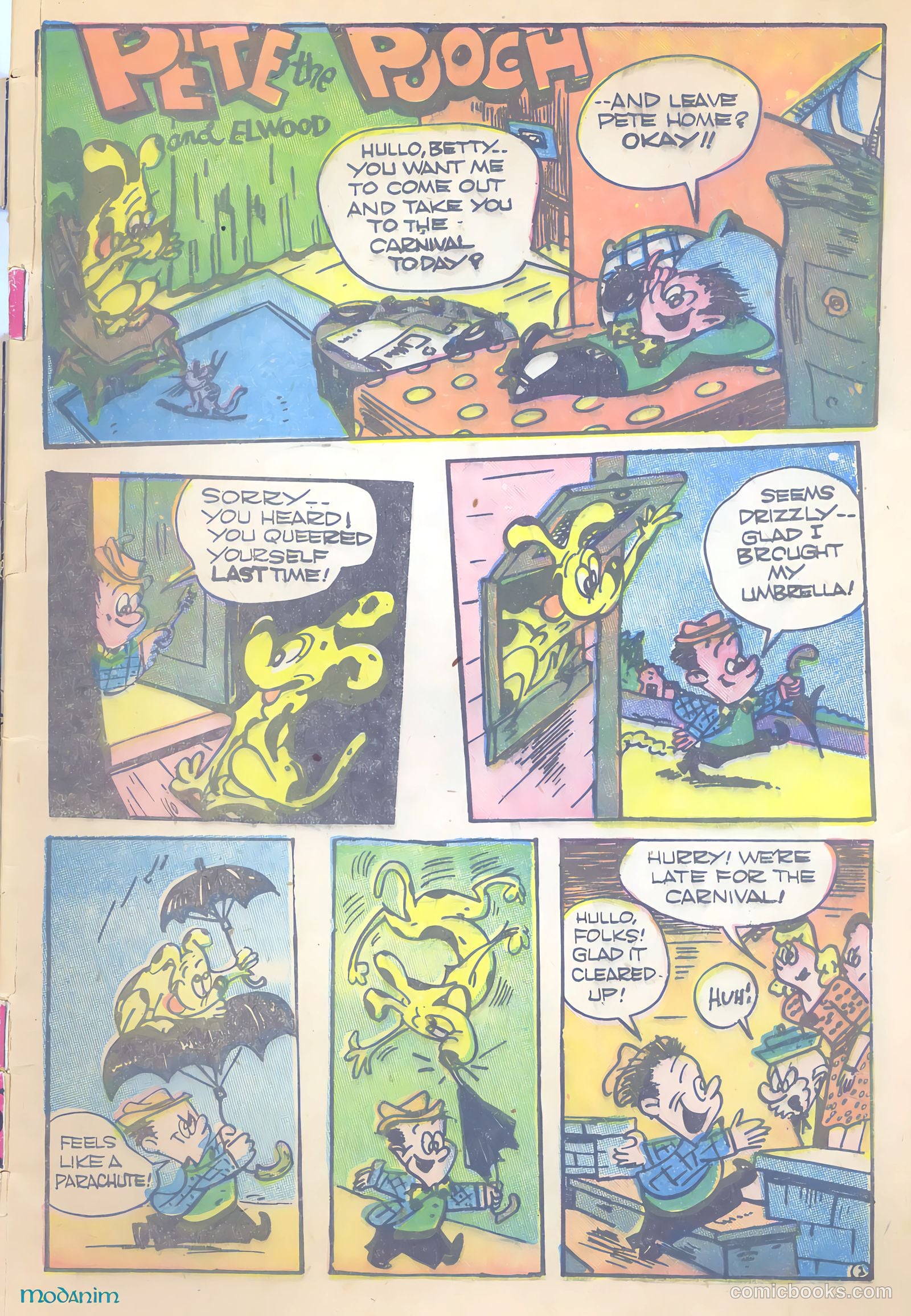 Milt Gross Funnies #2 (1947) — page 3 of 47