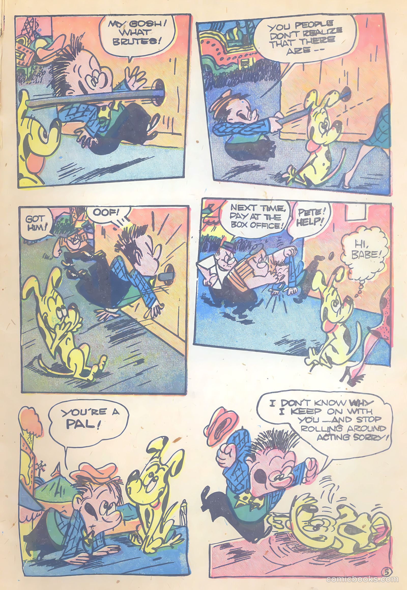 Milt Gross Funnies #2 (1947) — page 7 of 47