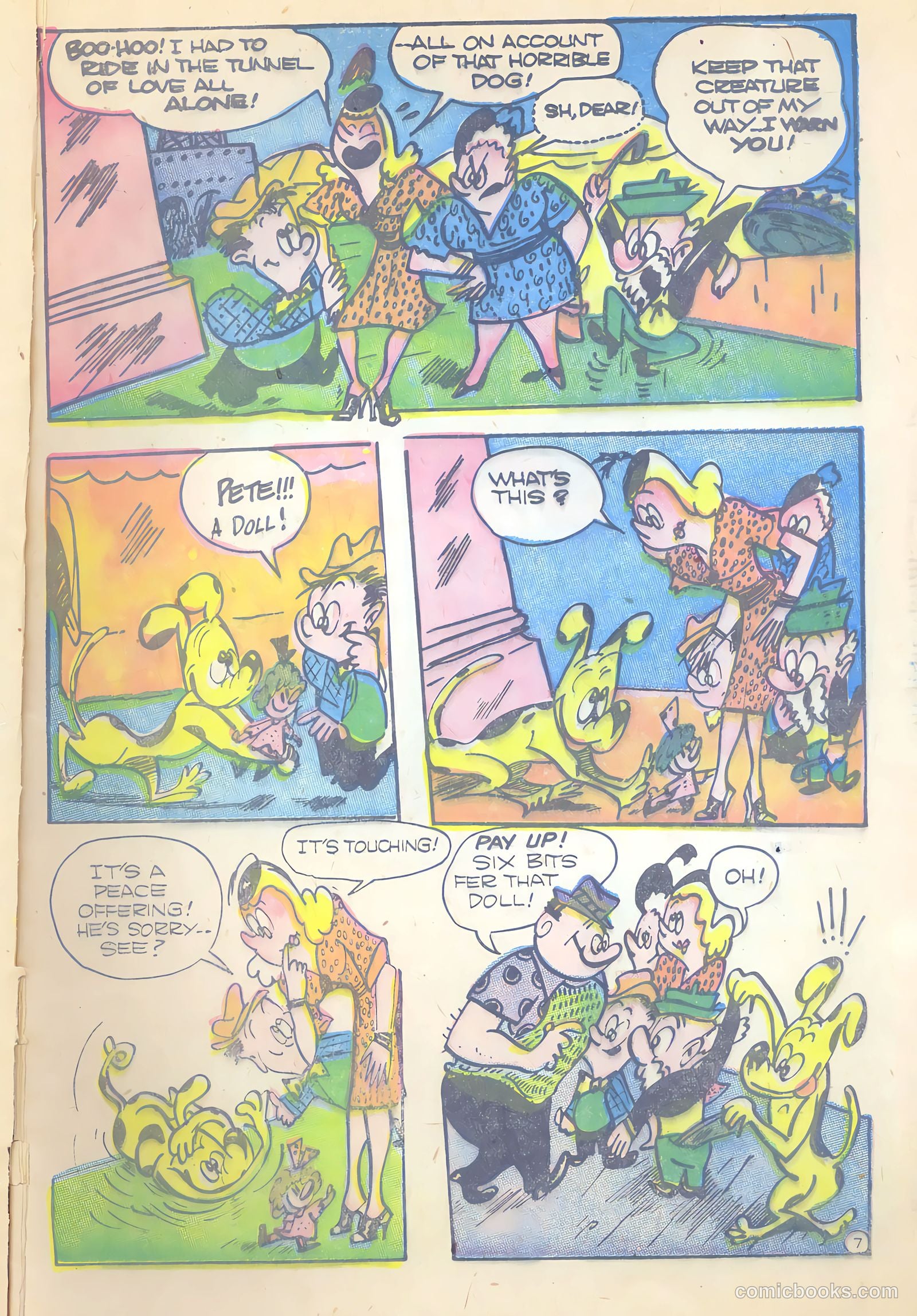 Milt Gross Funnies #2 (1947) — page 9 of 47