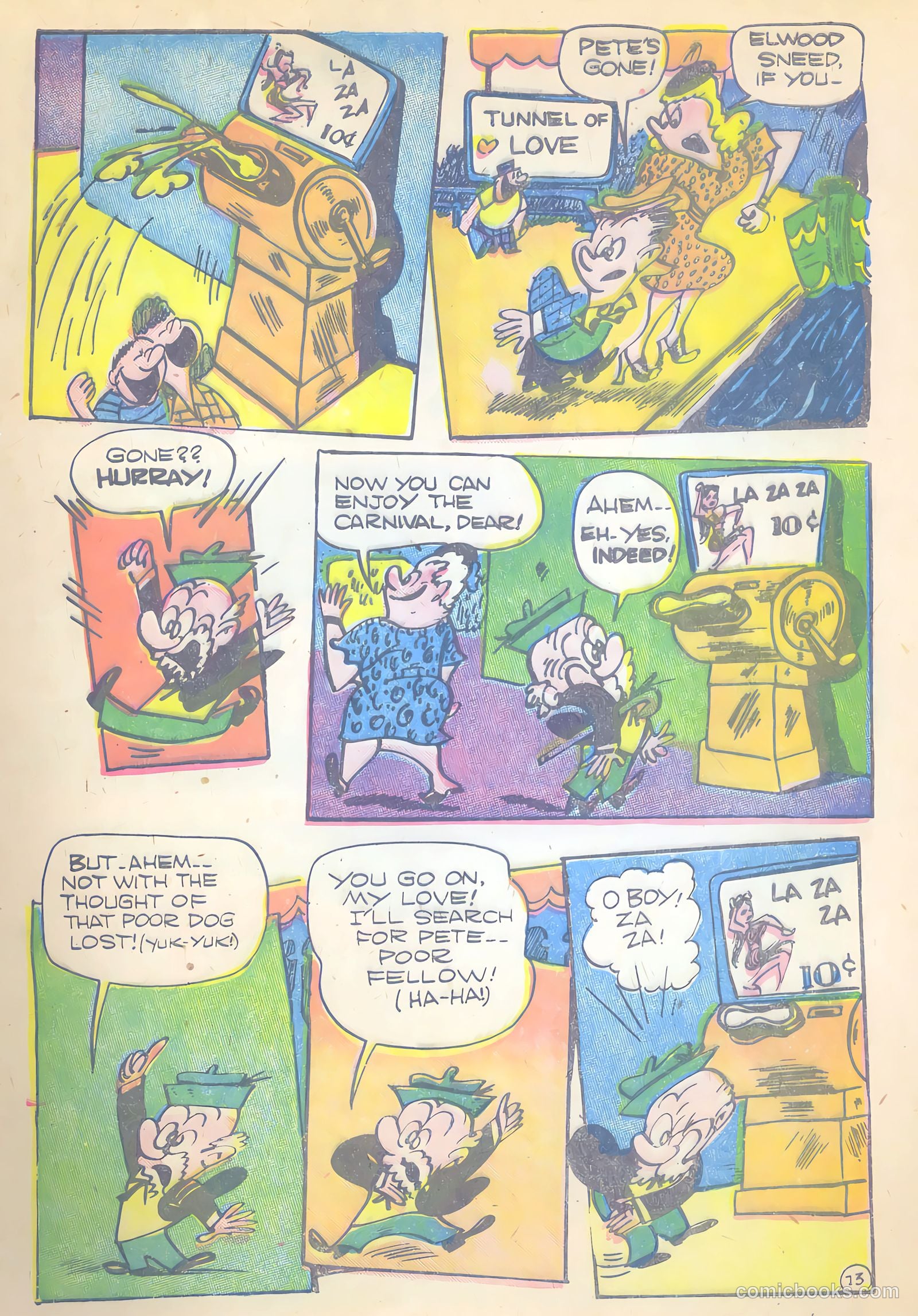 Milt Gross Funnies #2 (1947) — page 15 of 47