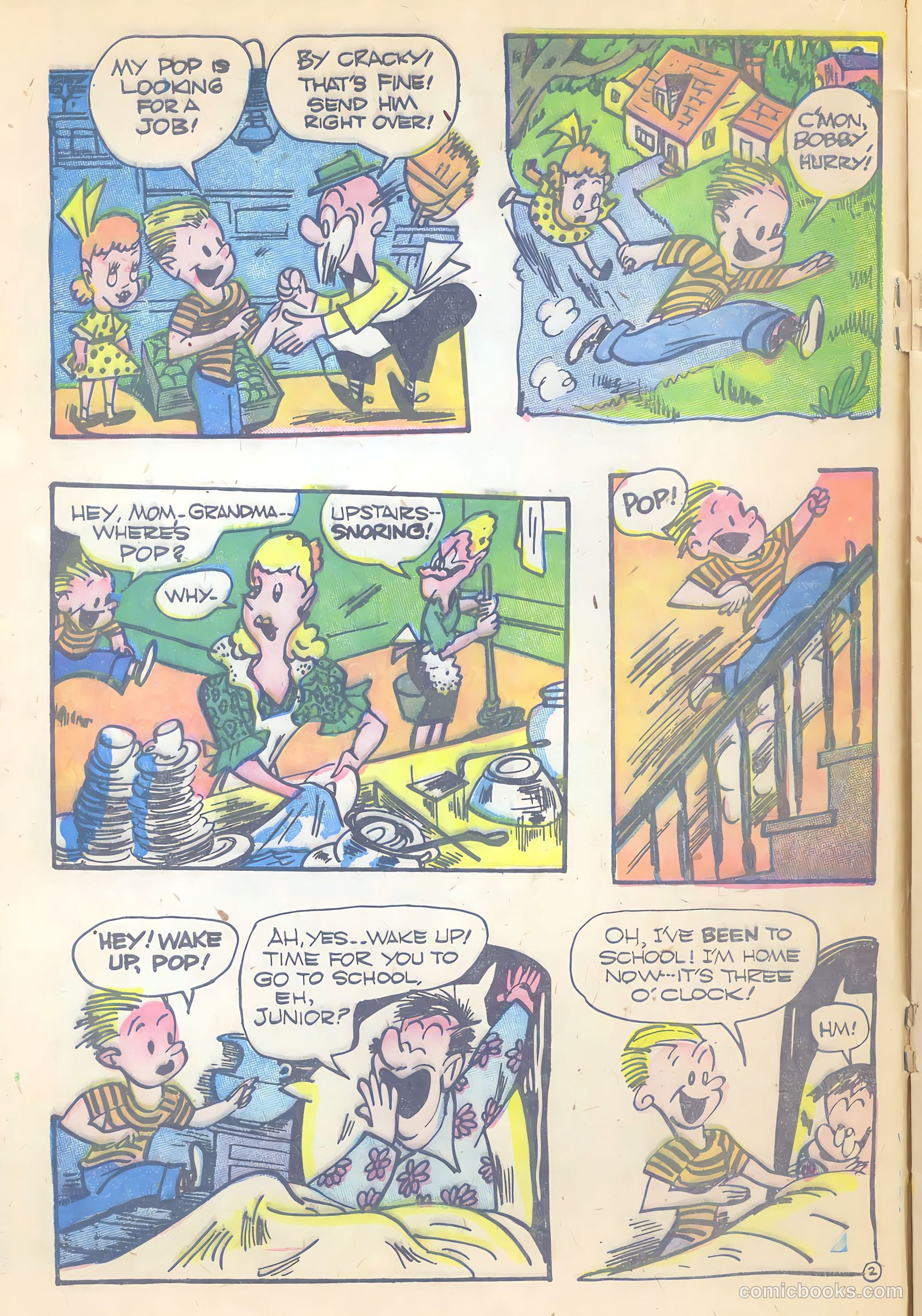 Milt Gross Funnies #2 (1947) — page 19 of 47
