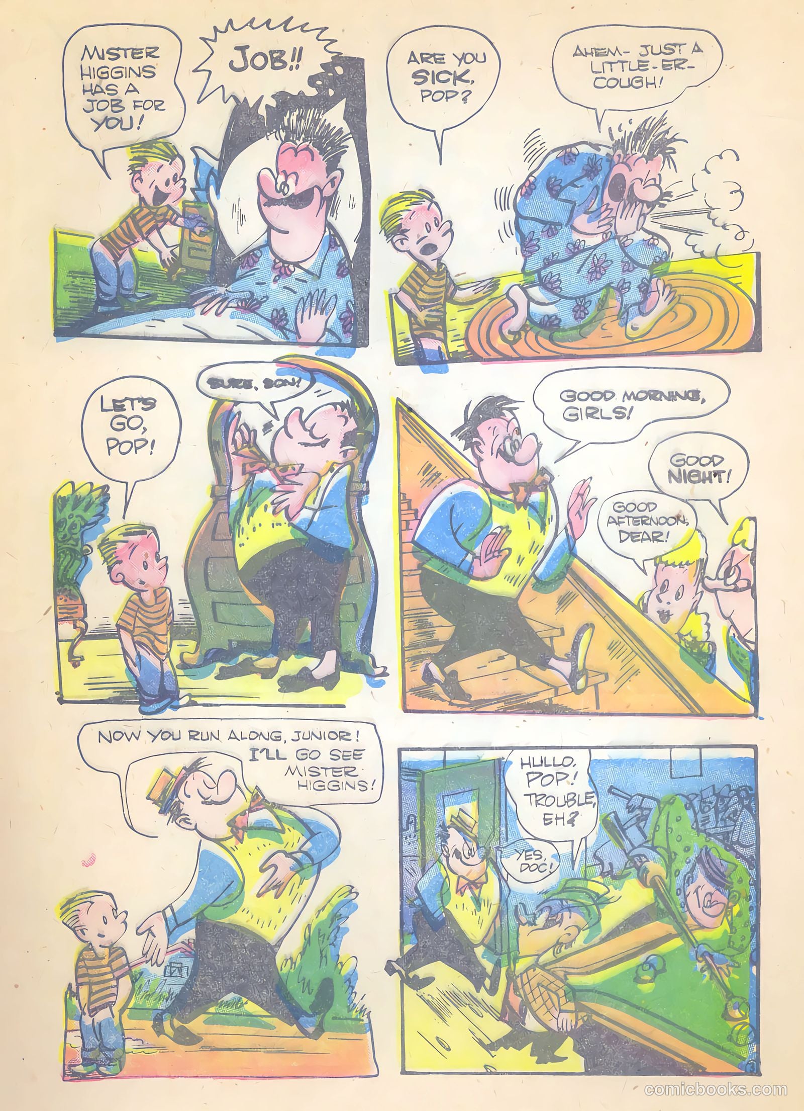 Milt Gross Funnies #2 (1947) — page 20 of 47