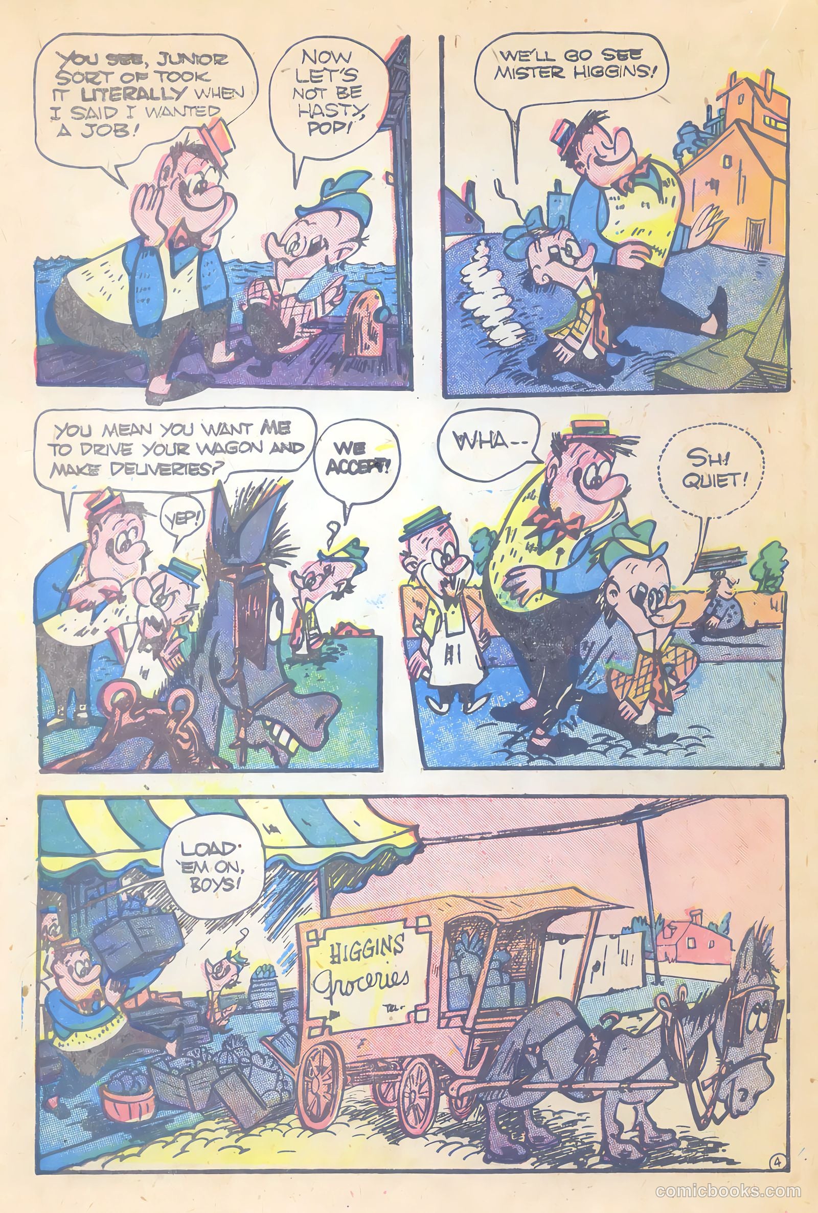 Milt Gross Funnies #2 (1947) — page 21 of 47