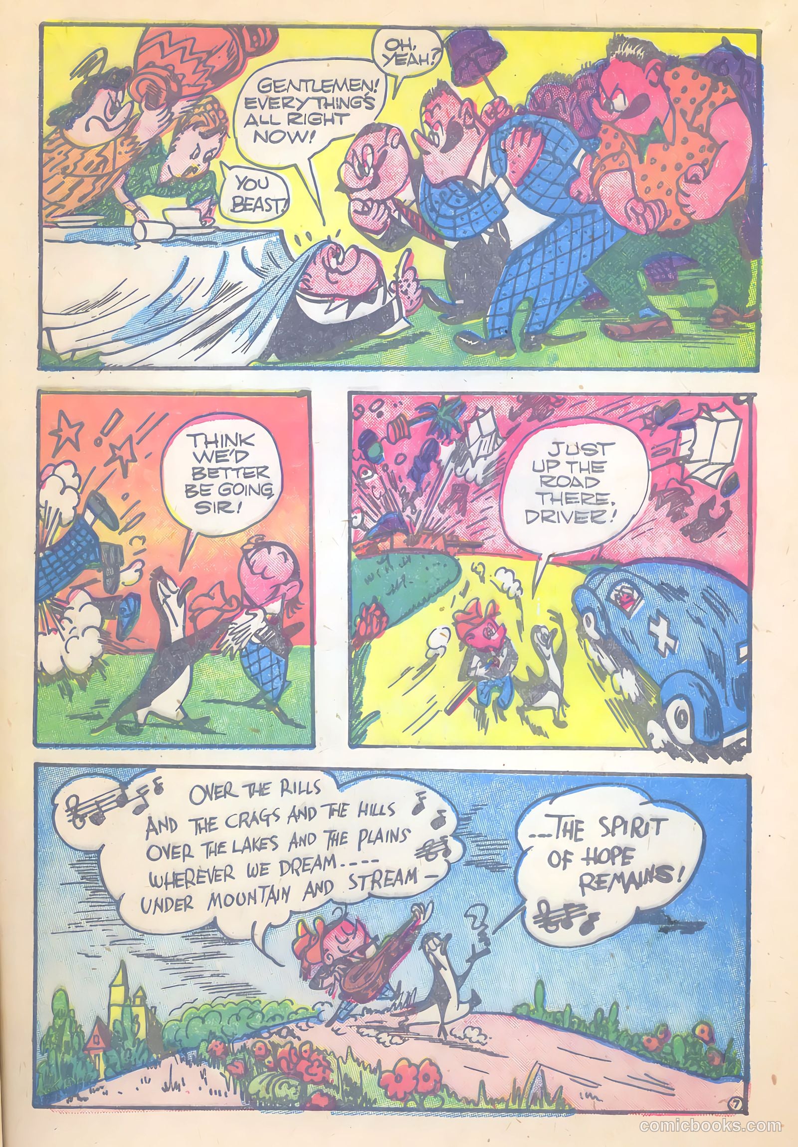 Milt Gross Funnies #2 (1947) — page 32 of 47
