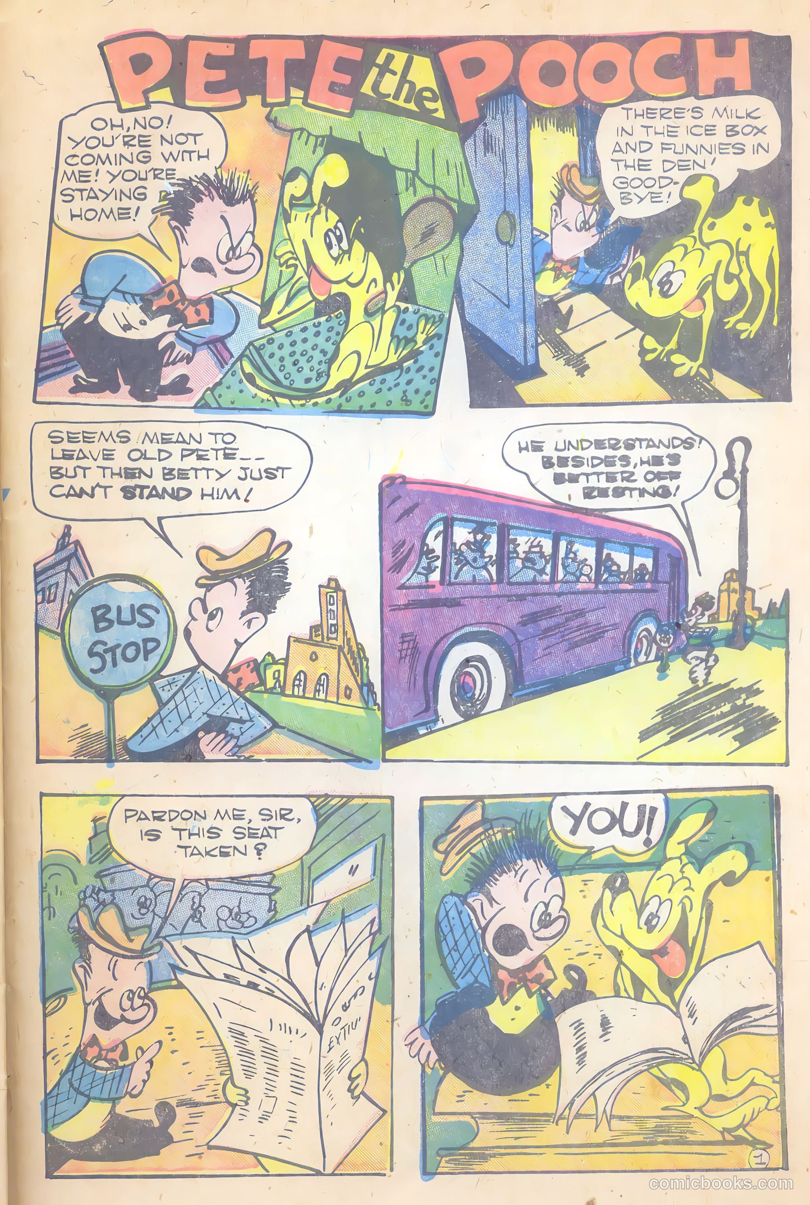 Milt Gross Funnies #2 (1947) — page 34 of 47