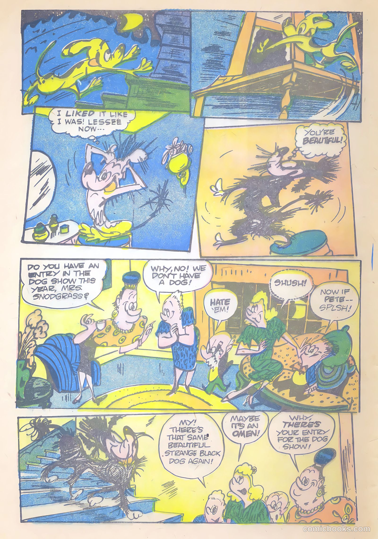 Milt Gross Funnies #2 (1947) — page 45 of 47