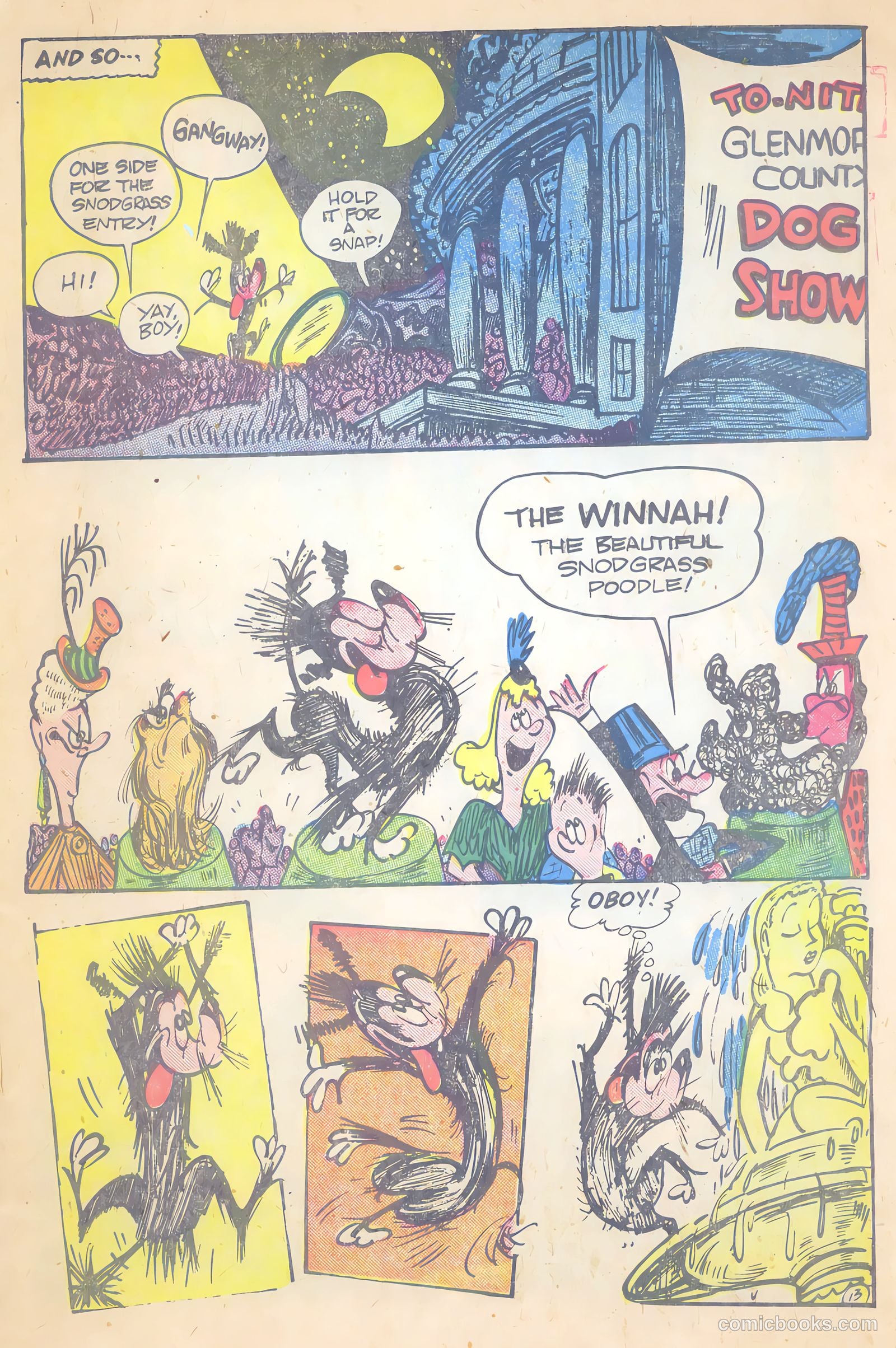 Milt Gross Funnies #2 (1947) — page 46 of 47