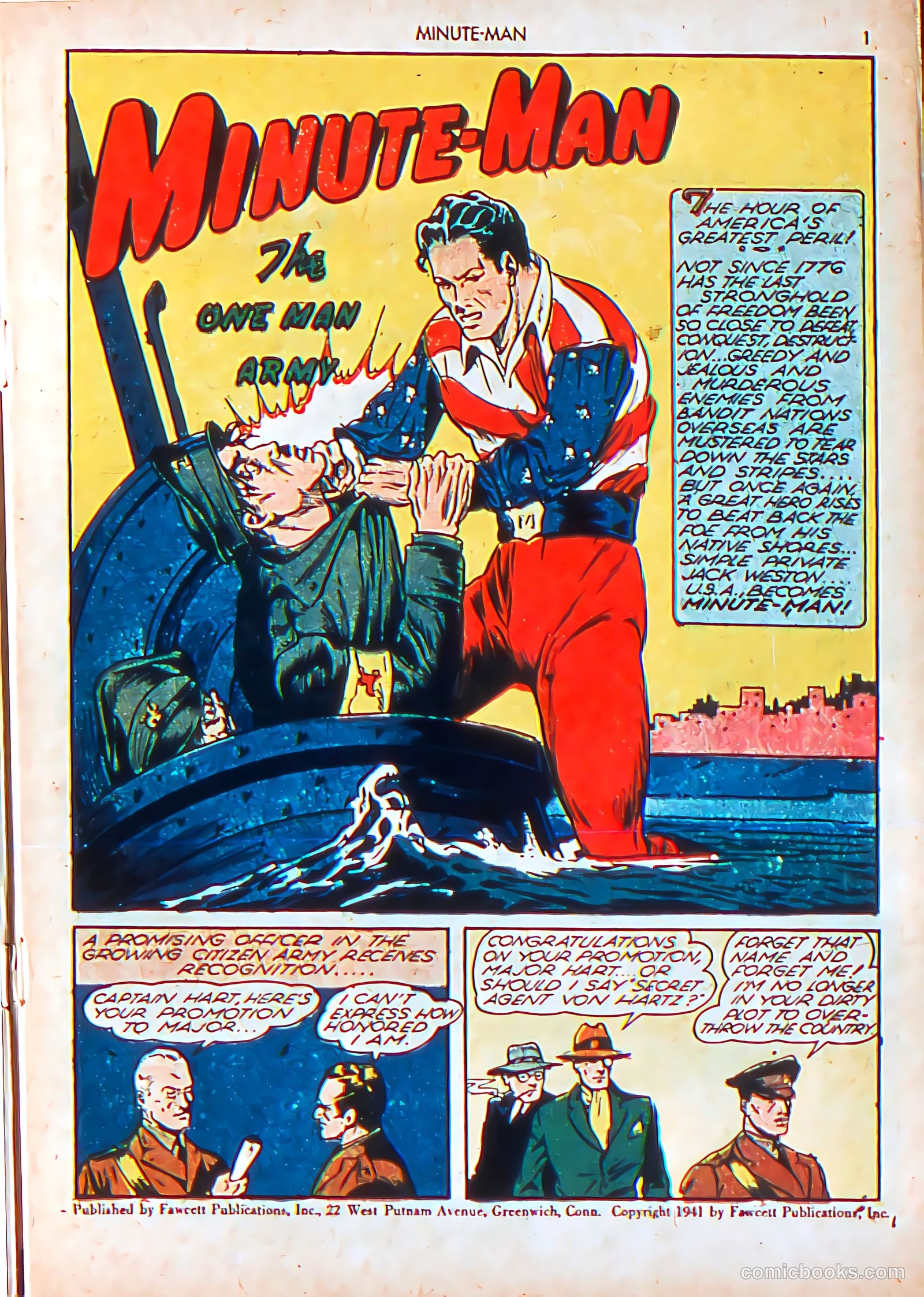 Minute Man #1 (1941) — page 3 of 68