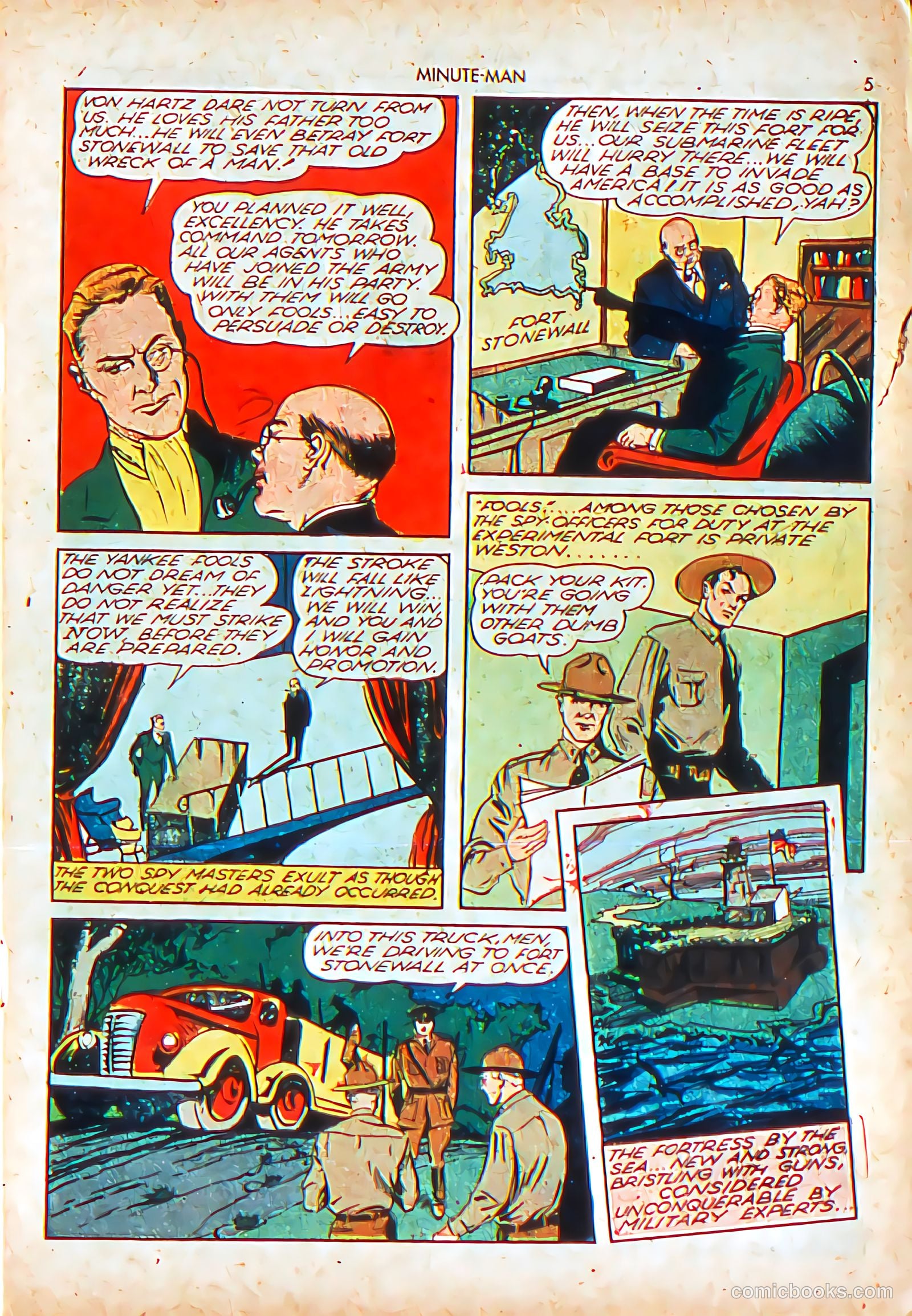 Minute Man #1 (1941) — page 7 of 68