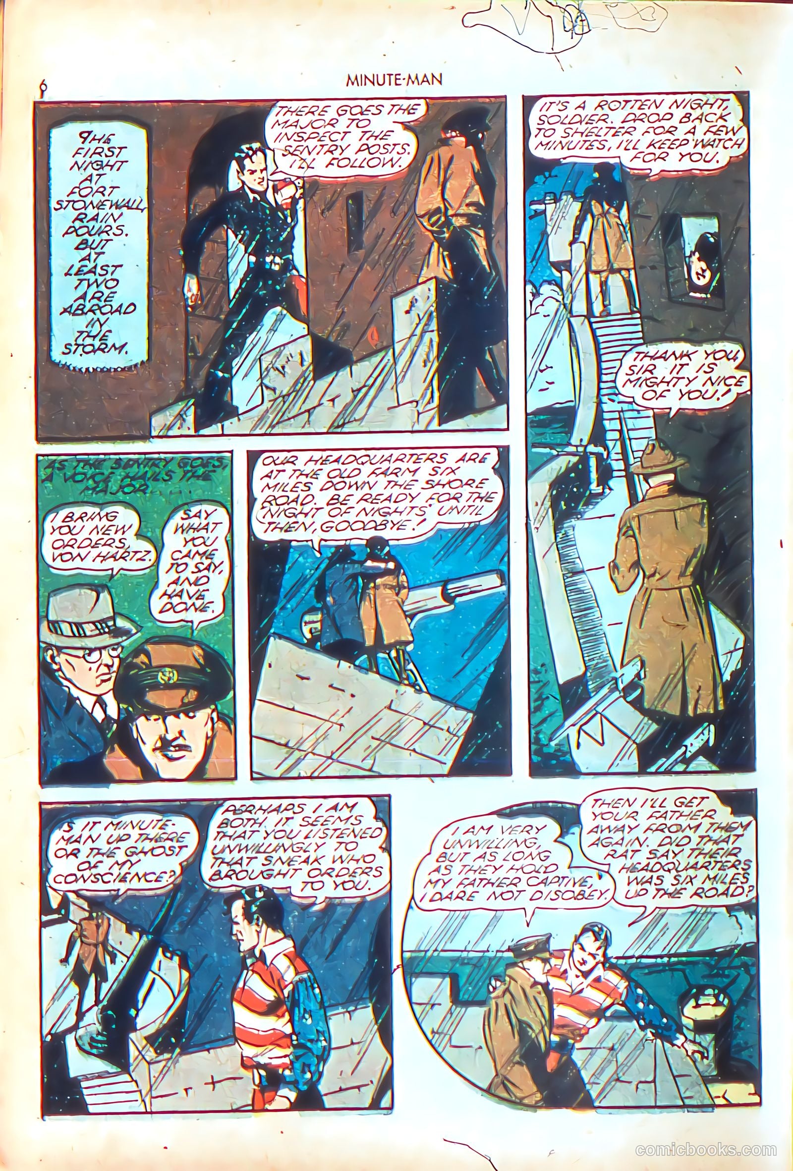 Minute Man #1 (1941) — page 8 of 68