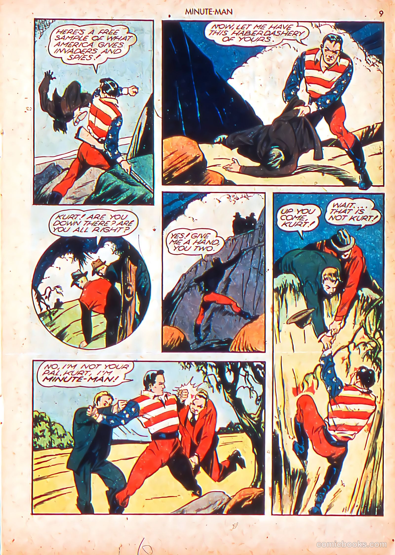 Minute Man #1 (1941) — page 11 of 68