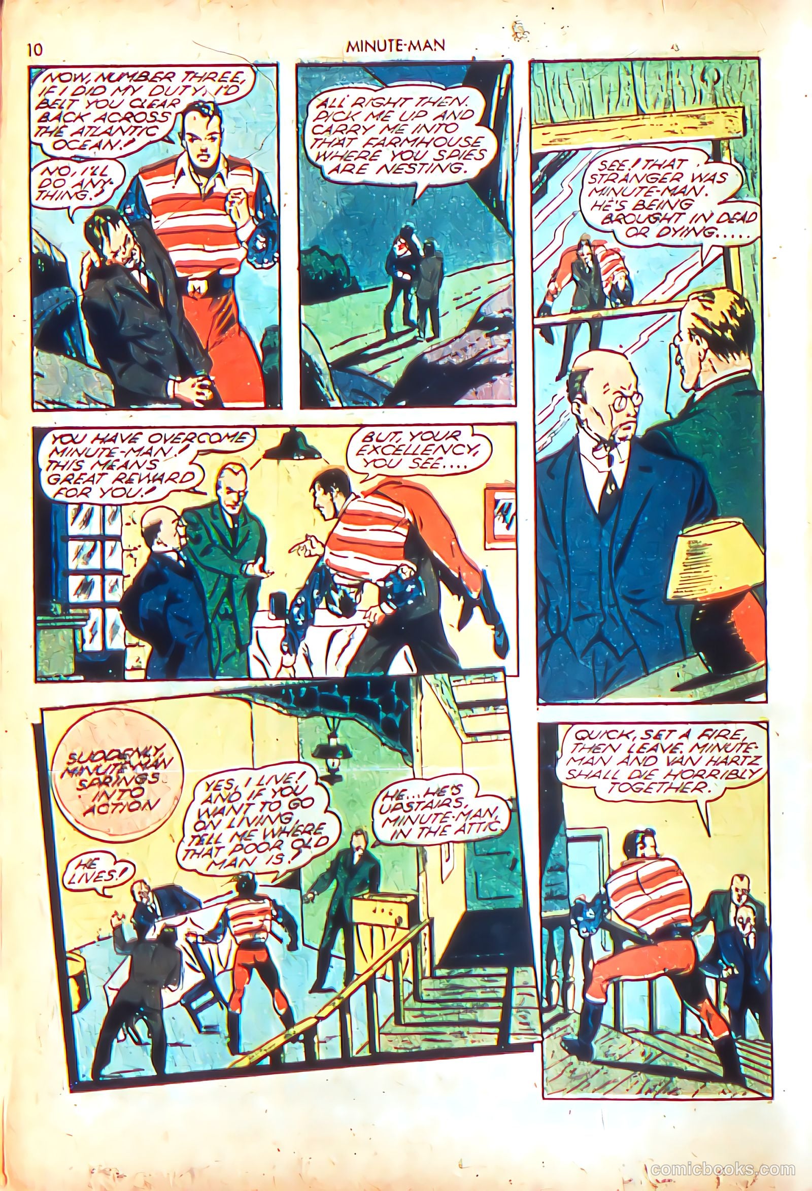 Minute Man #1 (1941) — page 12 of 68