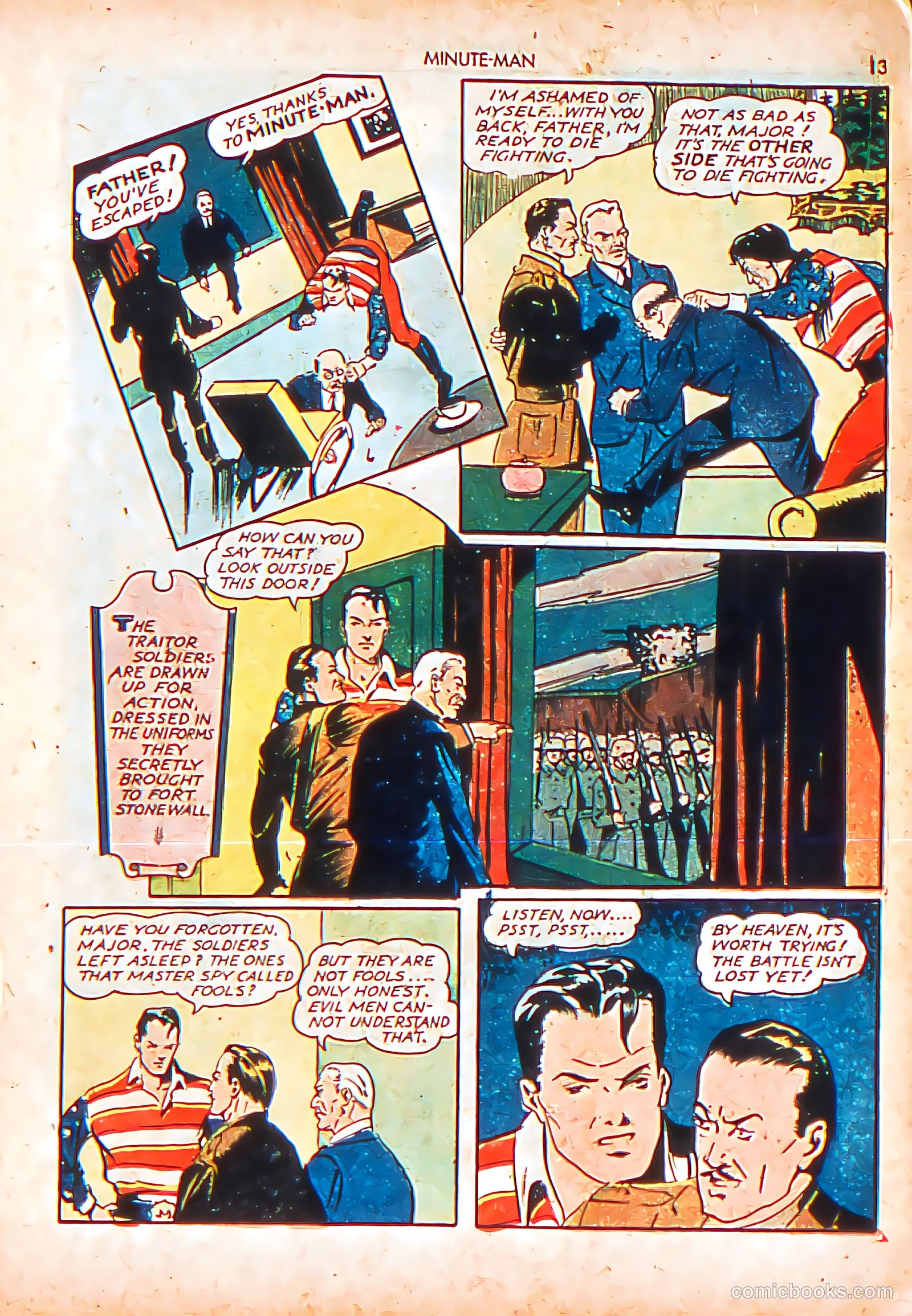 Minute Man #1 (1941) — page 15 of 68