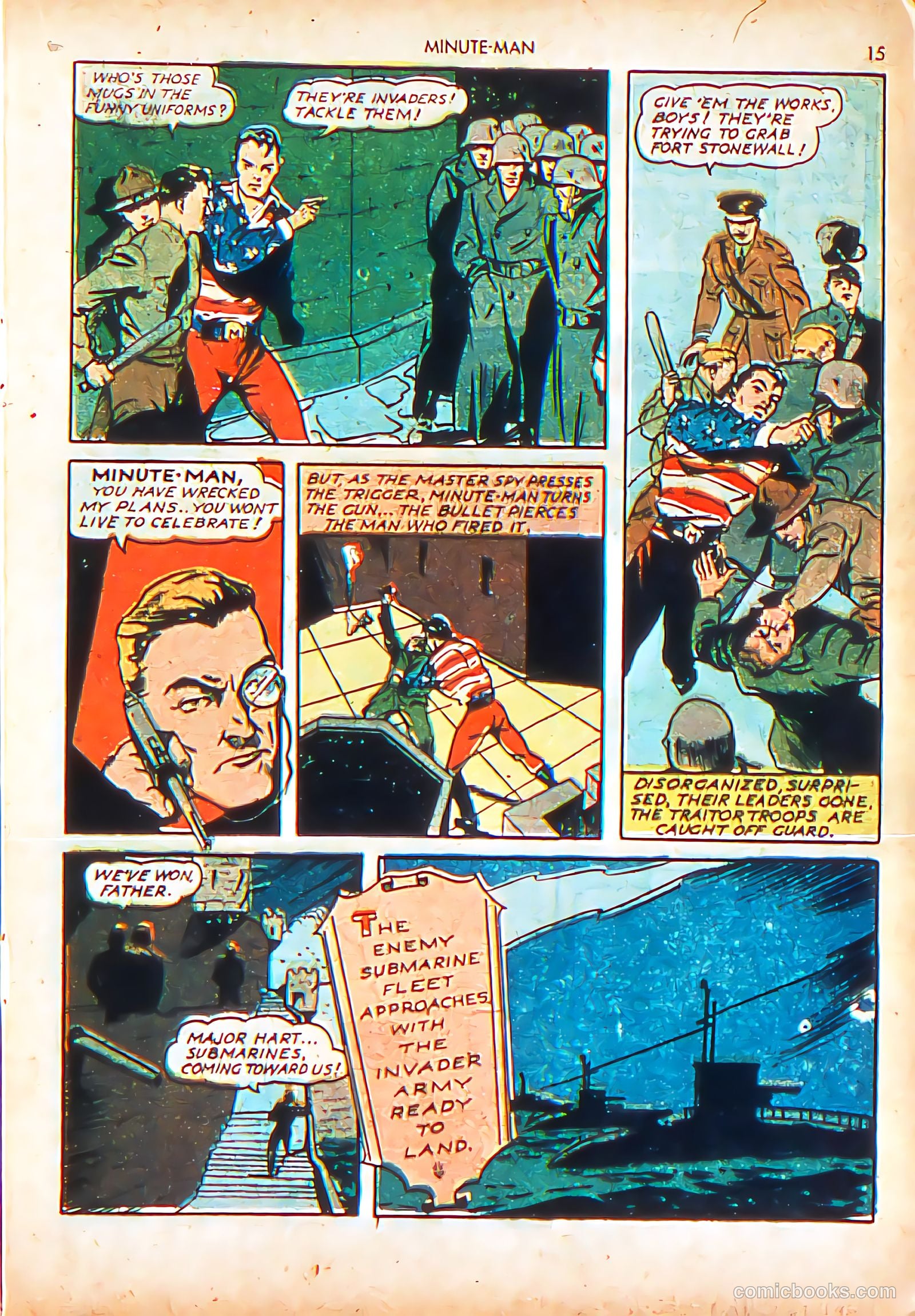 Minute Man #1 (1941) — page 17 of 68