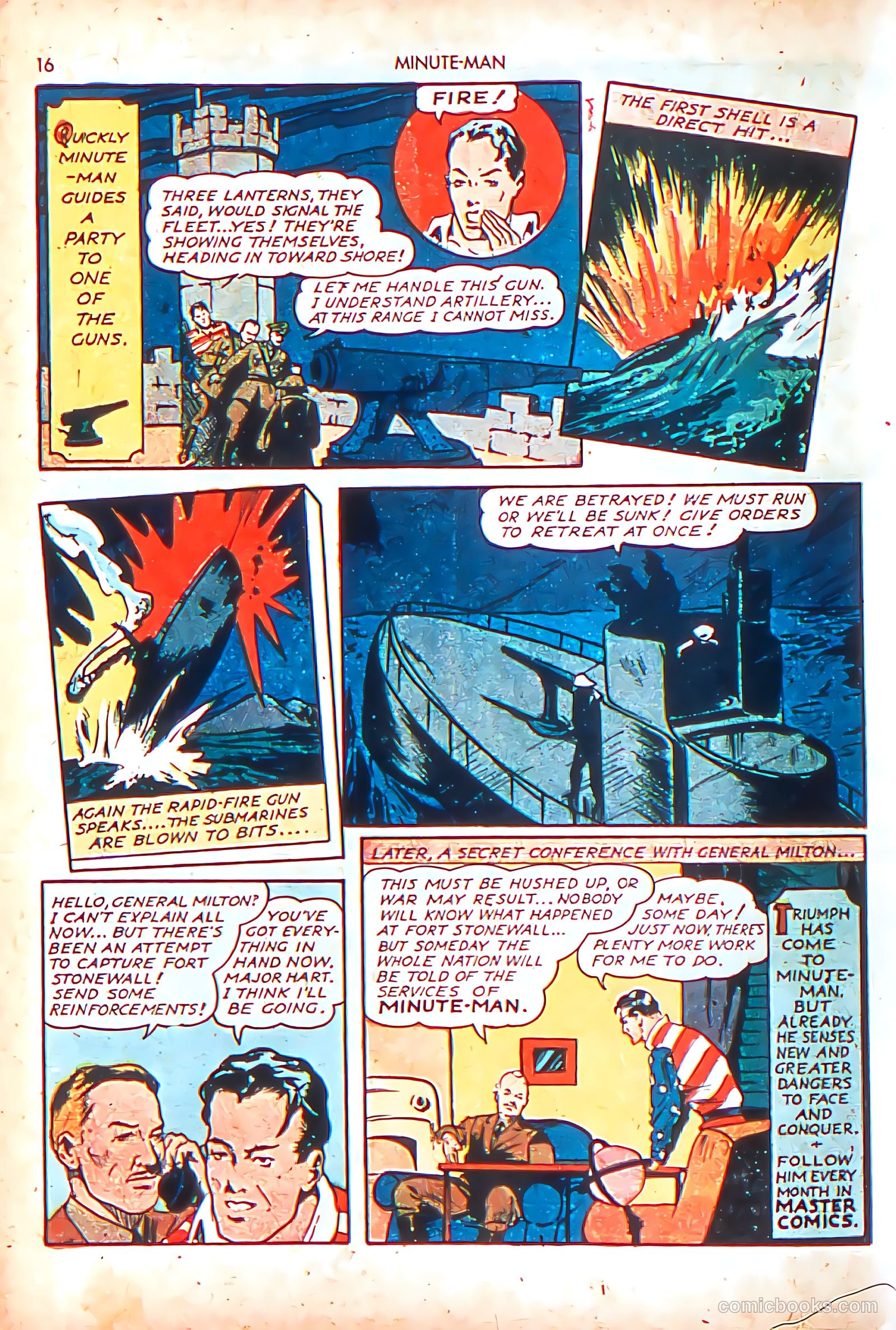 Minute Man #1 (1941) — page 18 of 68
