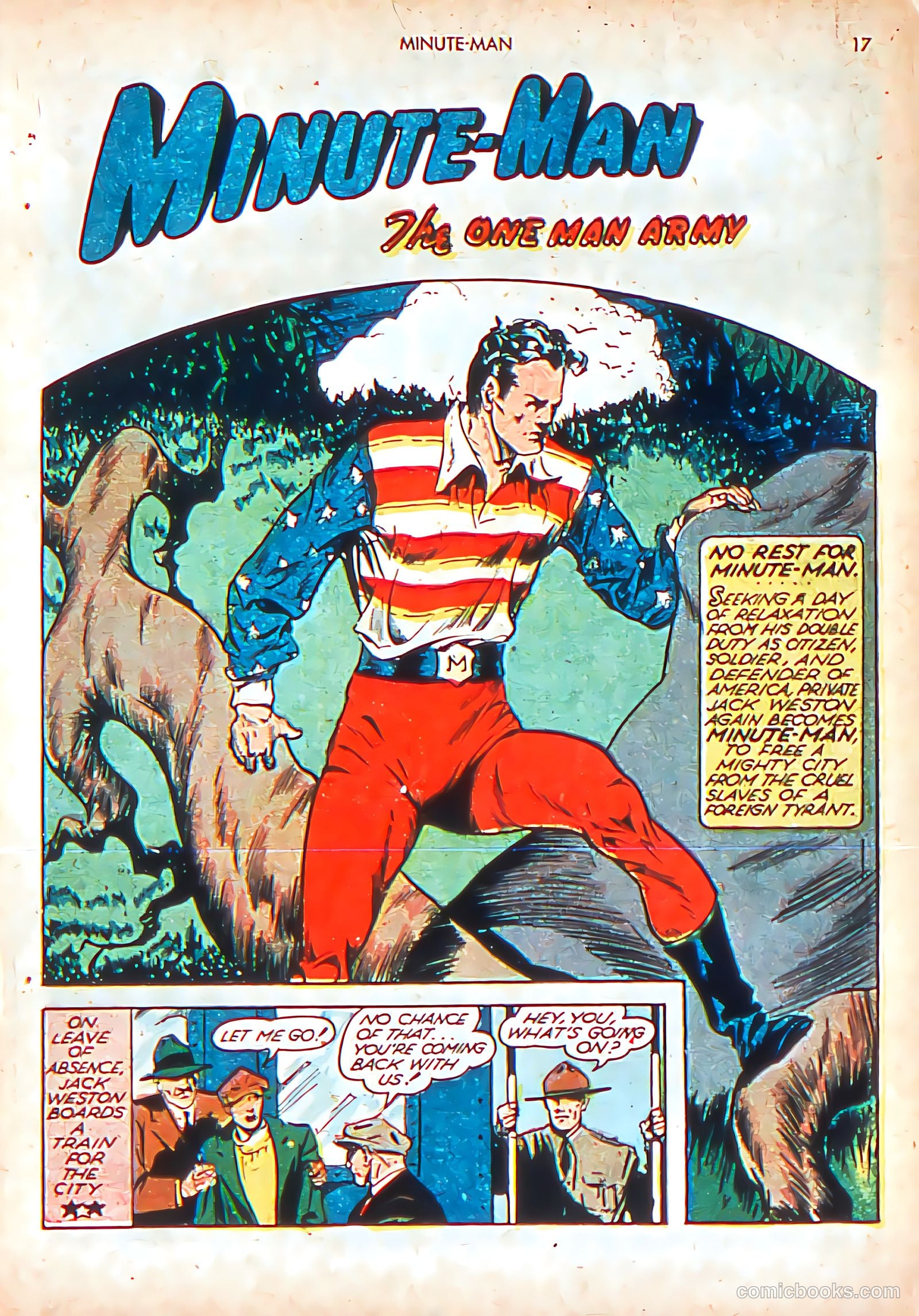 Minute Man #1 (1941) — page 19 of 68