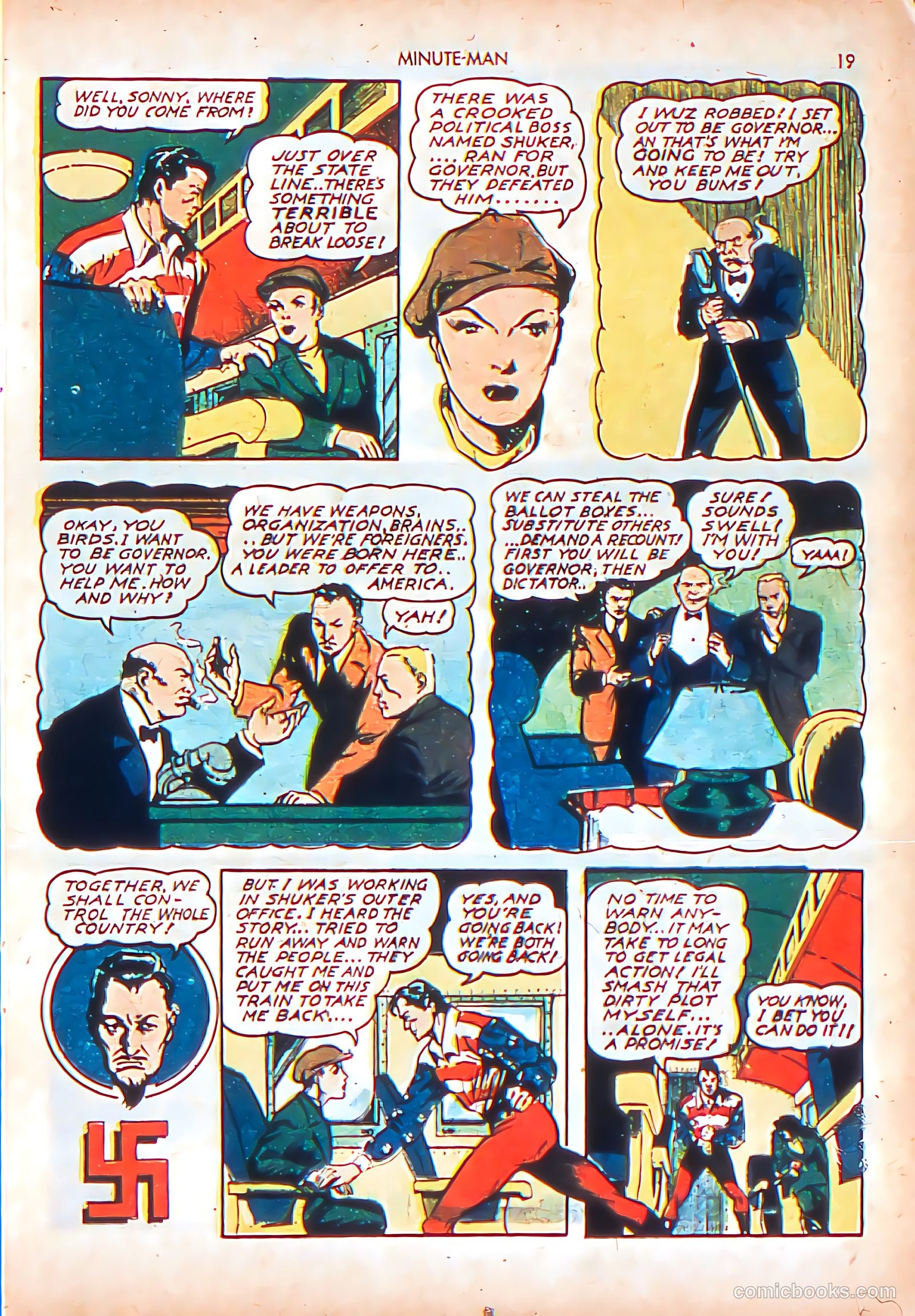 Minute Man #1 (1941) — page 21 of 68