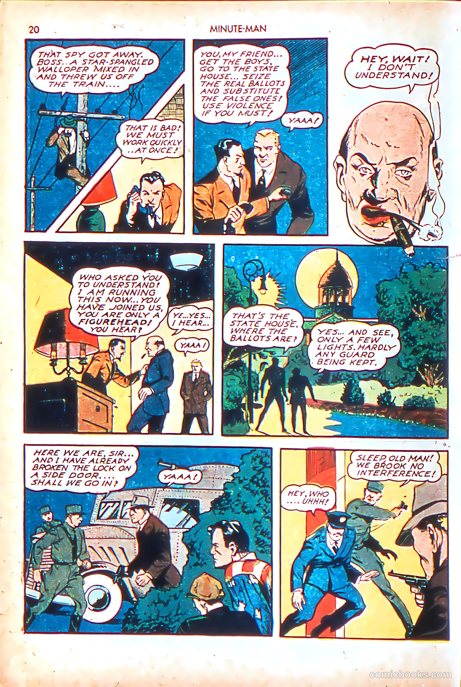 Minute Man #1 (1941) — page 22 of 68
