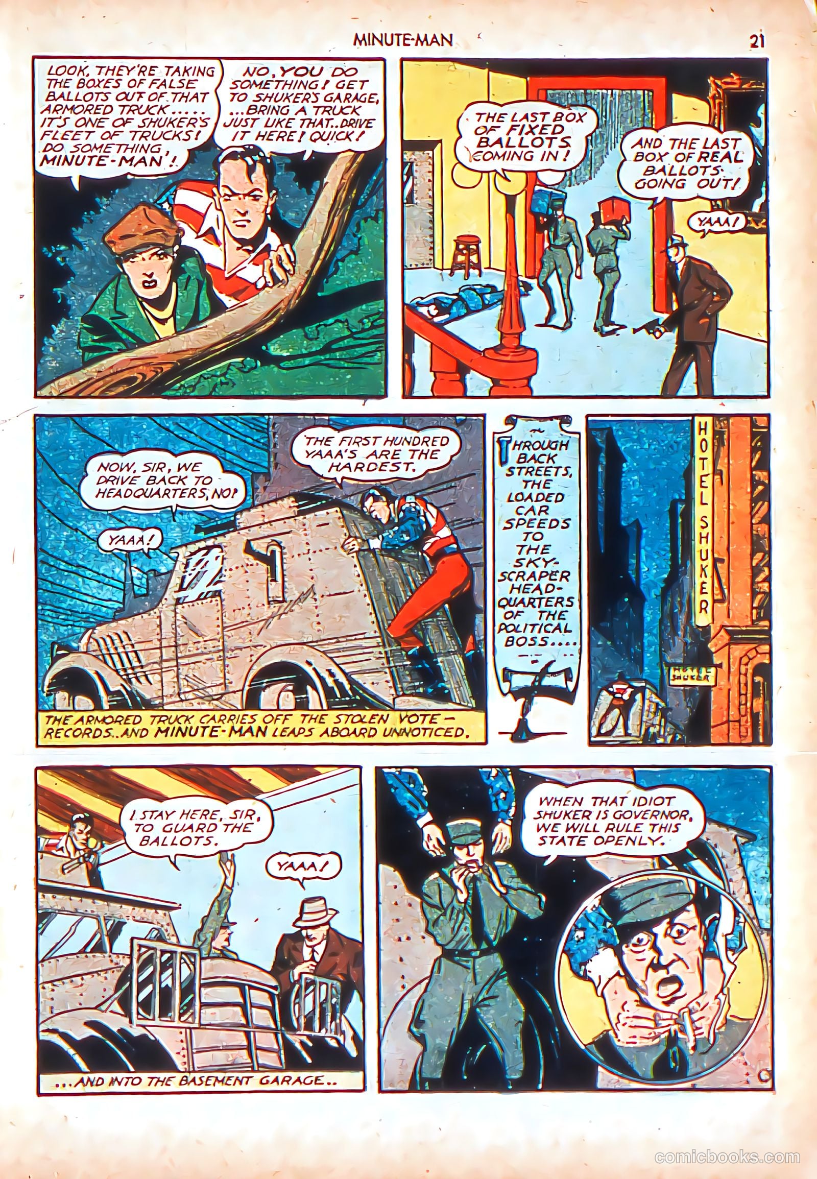 Minute Man #1 (1941) — page 23 of 68