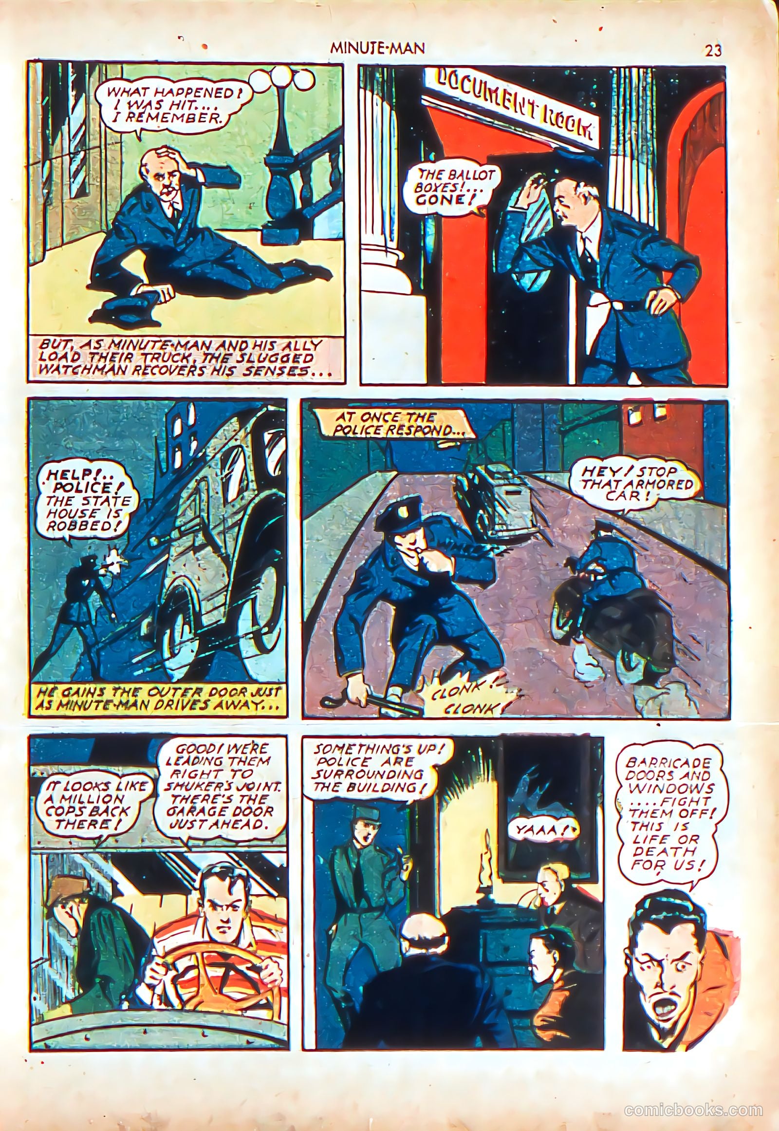 Minute Man #1 (1941) — page 25 of 68