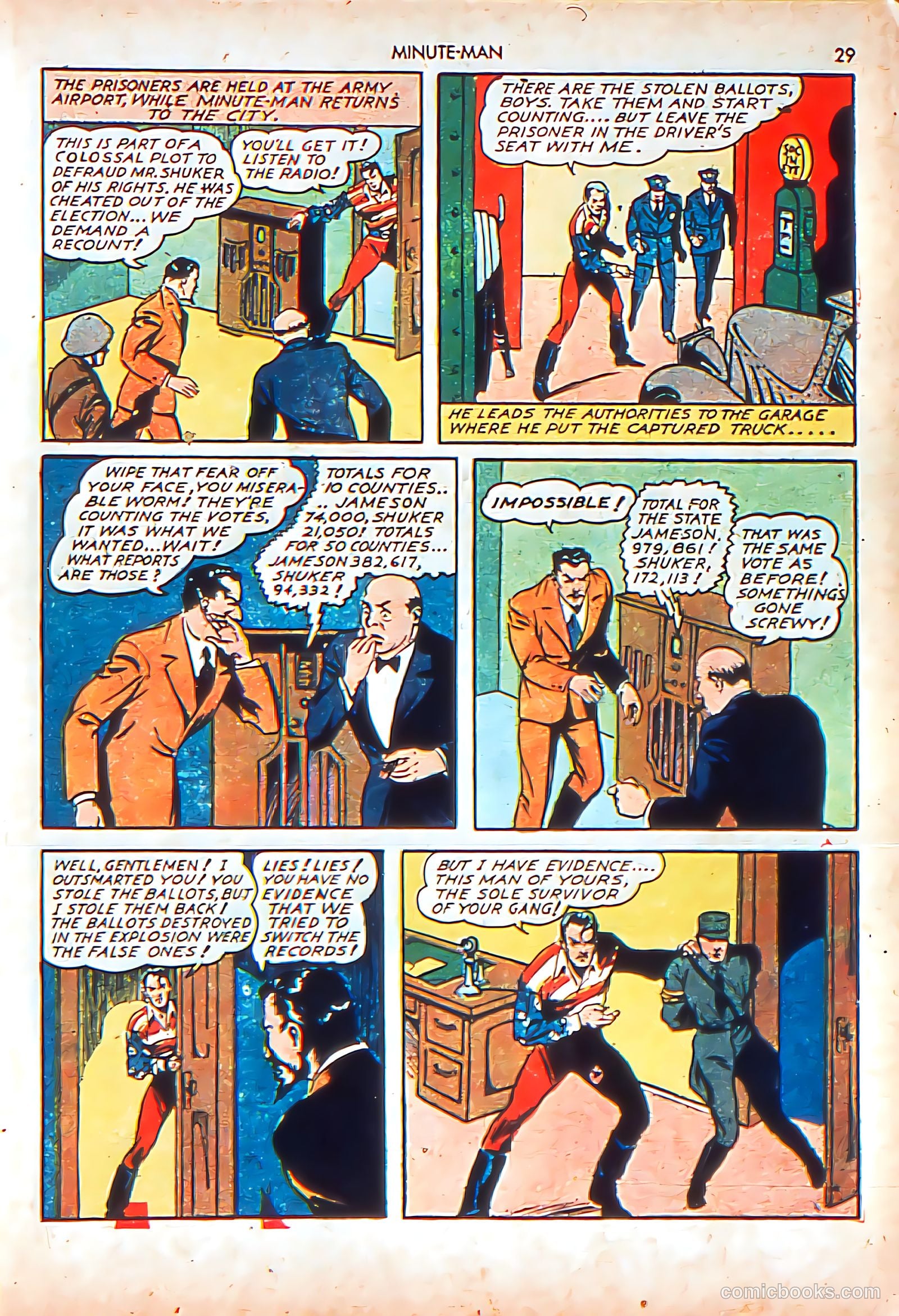 Minute Man #1 (1941) — page 31 of 68