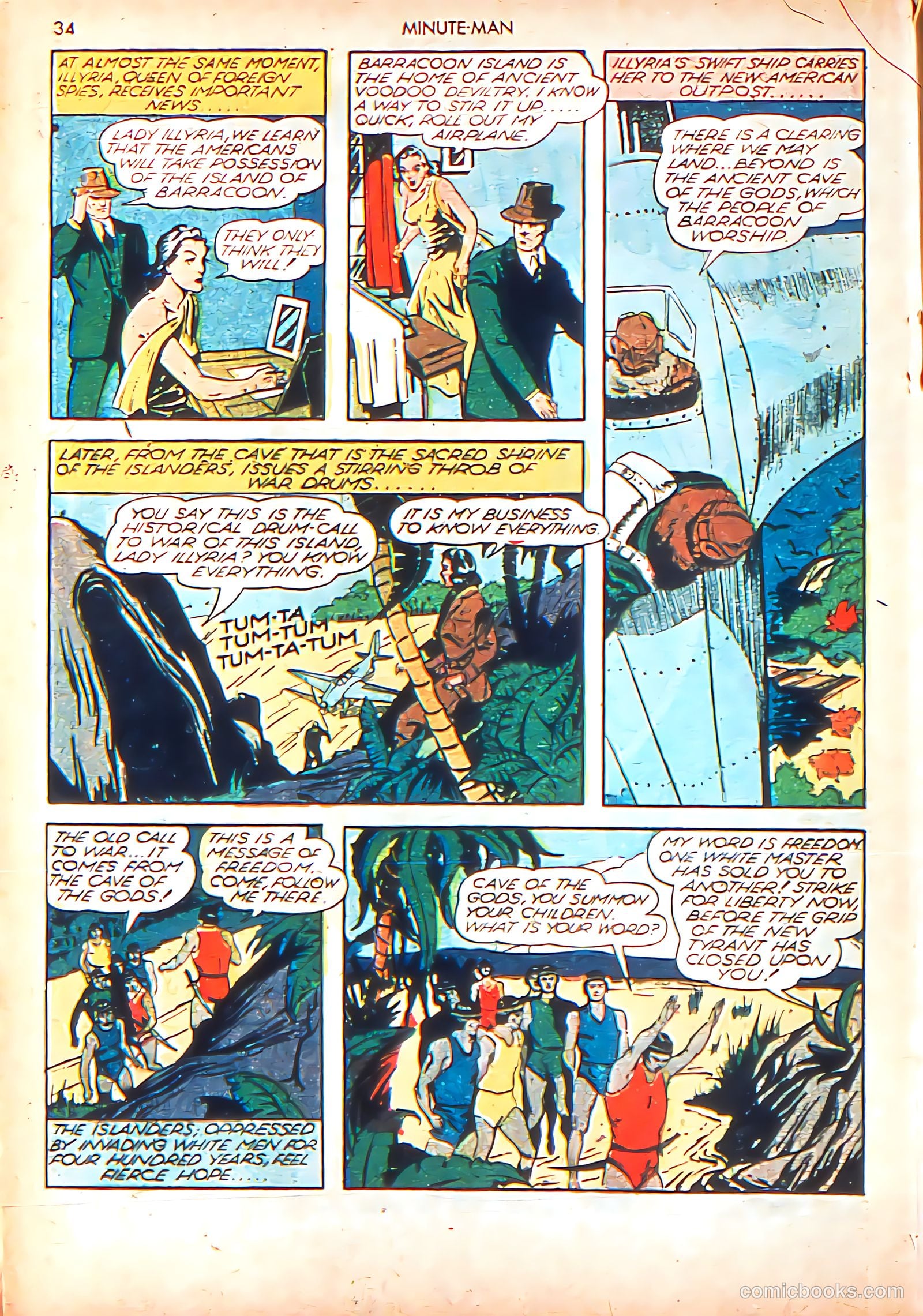 Minute Man #1 (1941) — page 36 of 68