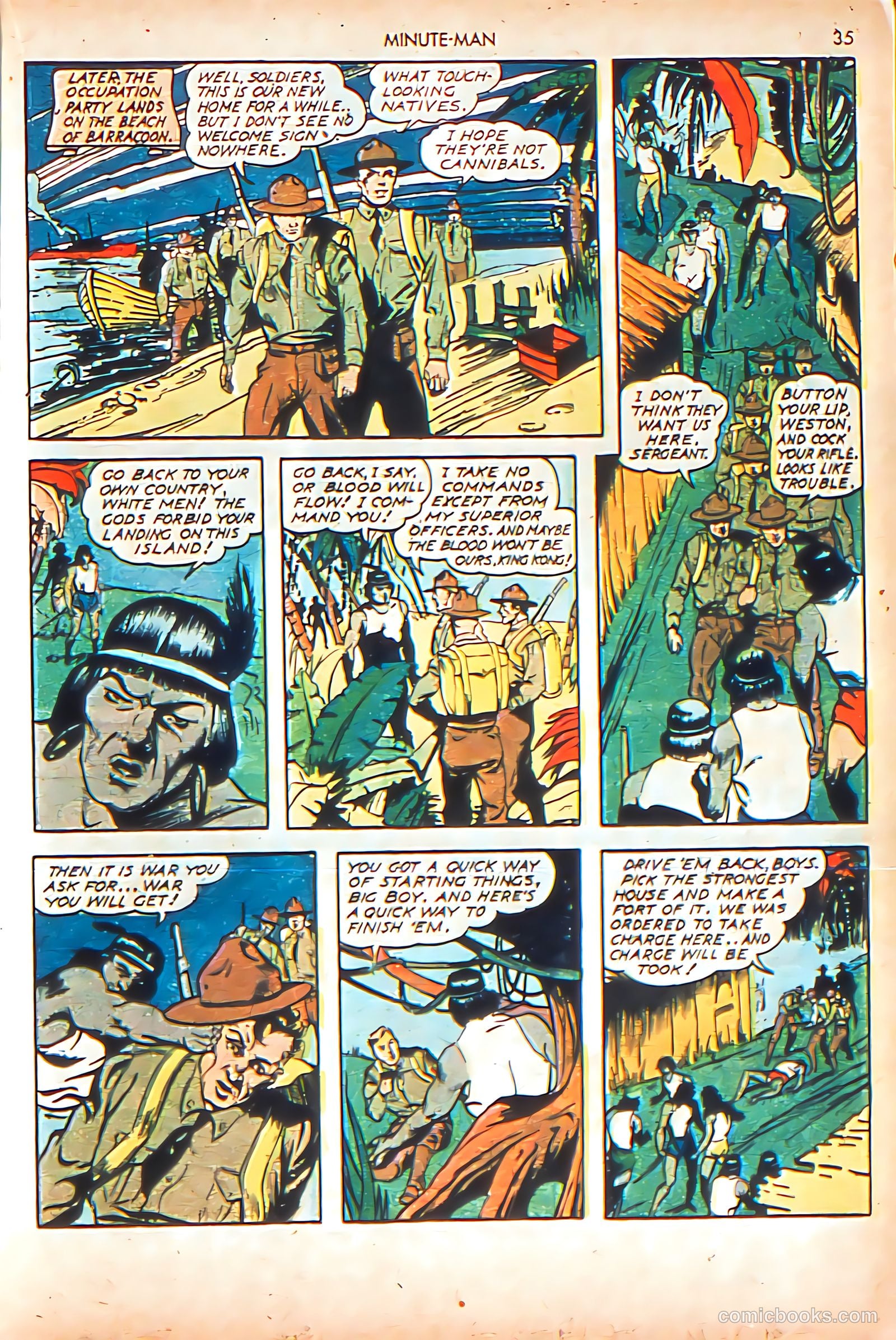 Minute Man #1 (1941) — page 37 of 68