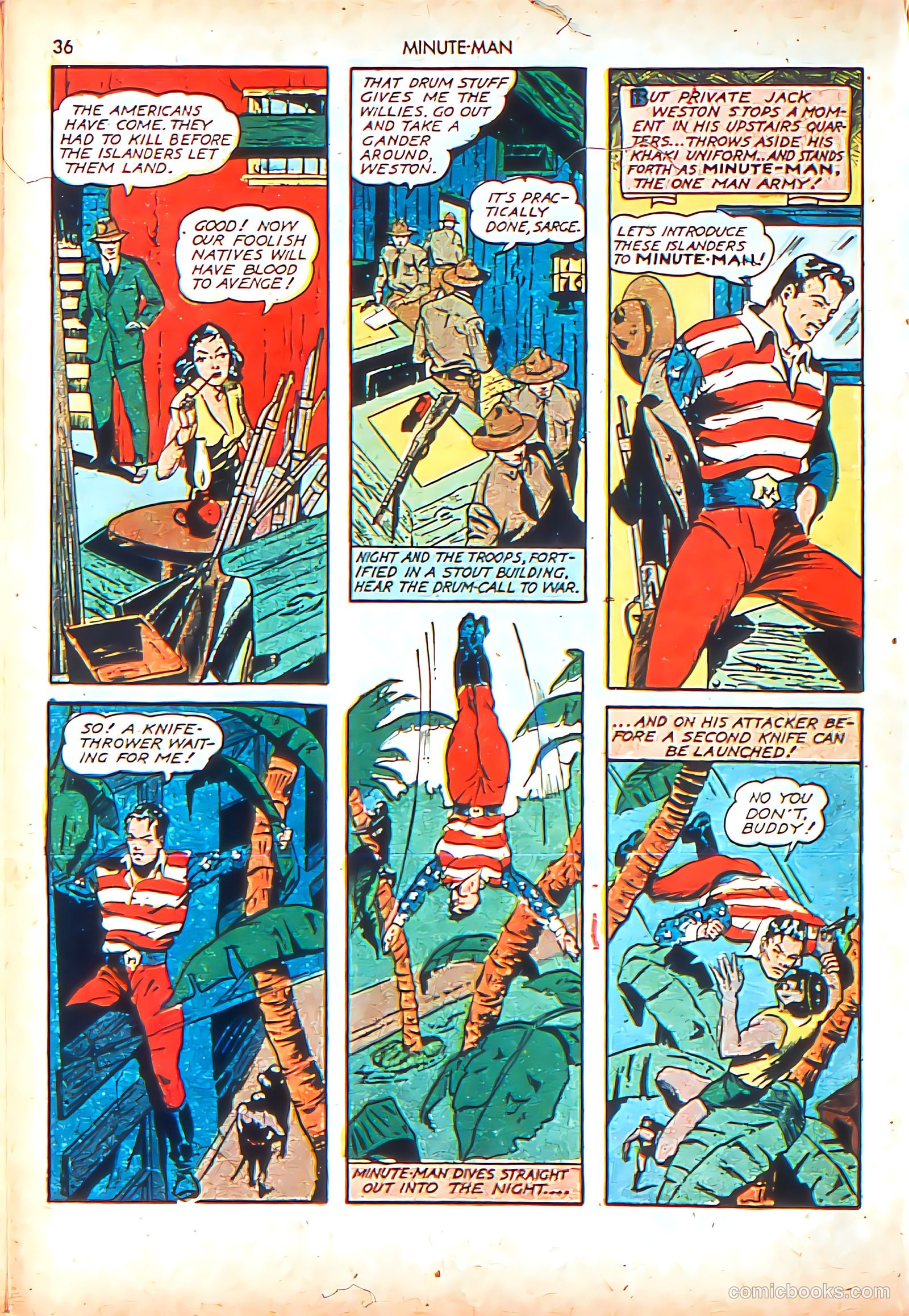 Minute Man #1 (1941) — page 38 of 68
