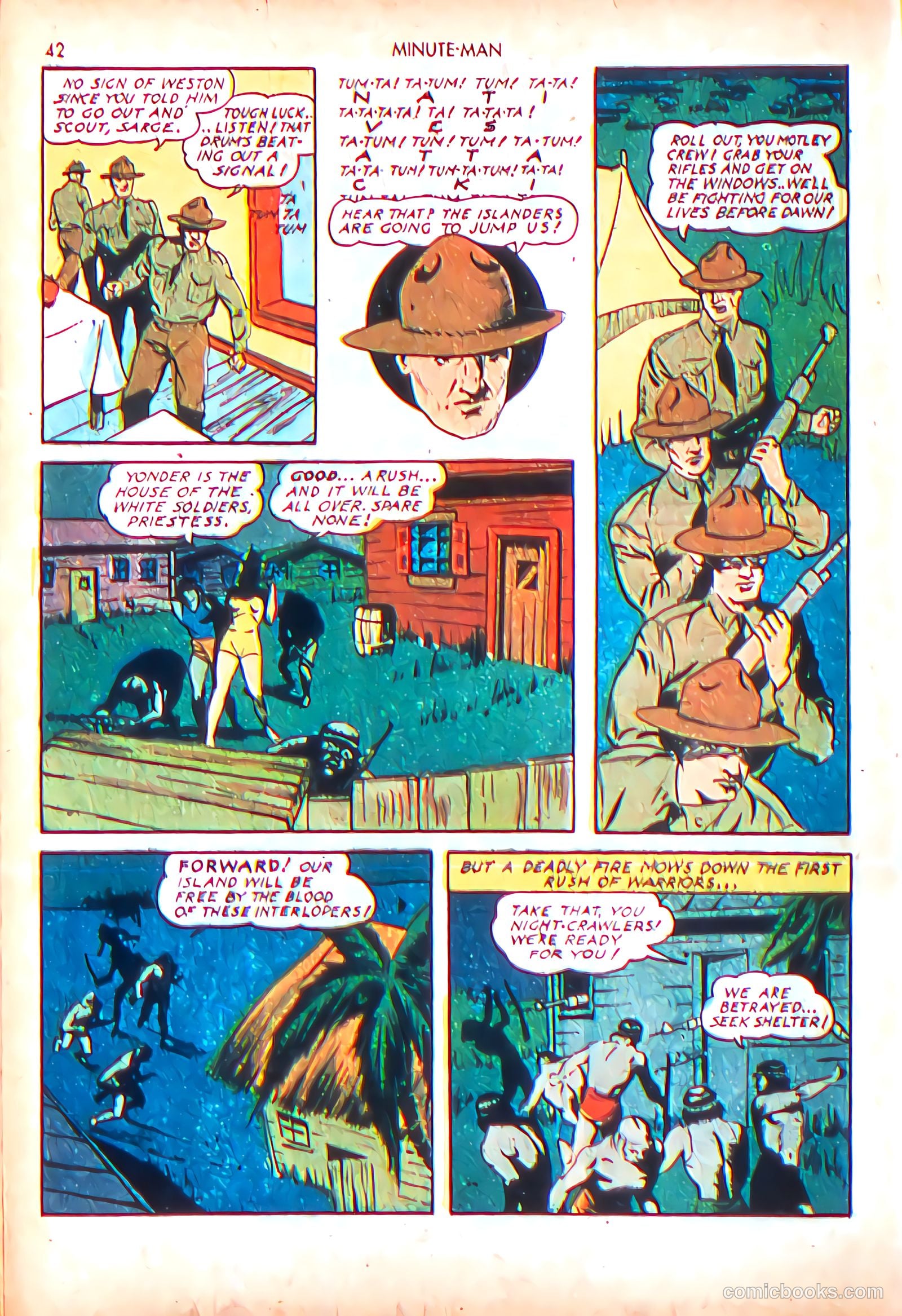 Minute Man #1 (1941) — page 44 of 68