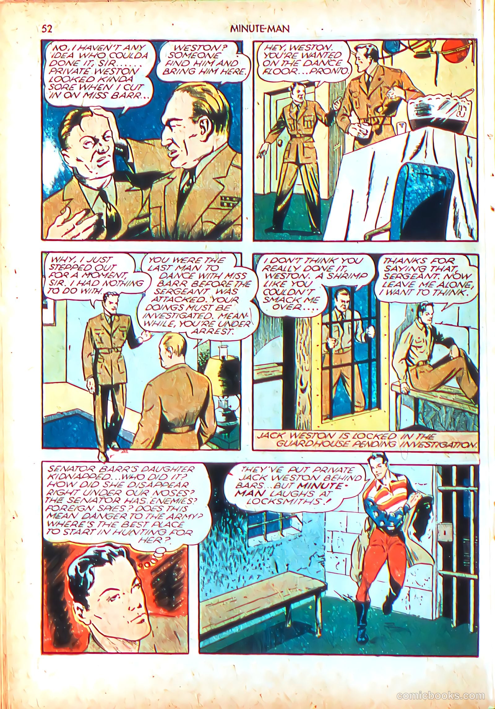 Minute Man #1 (1941) — page 54 of 68