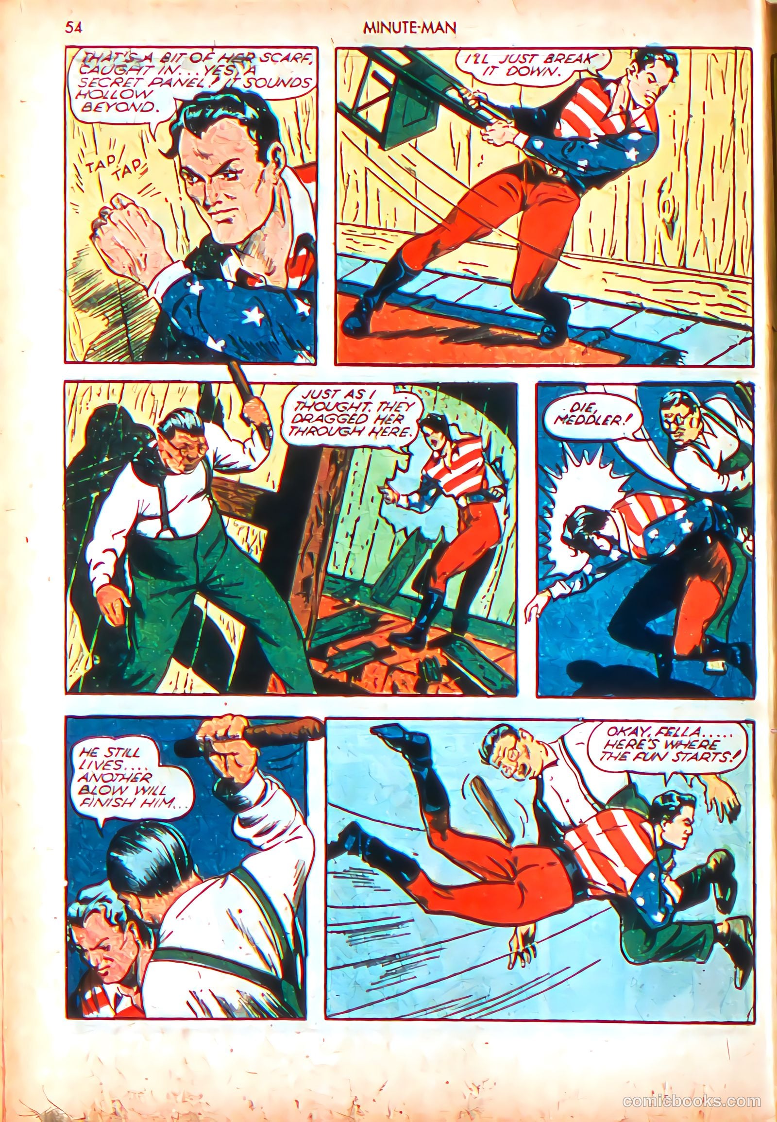 Minute Man #1 (1941) — page 56 of 68