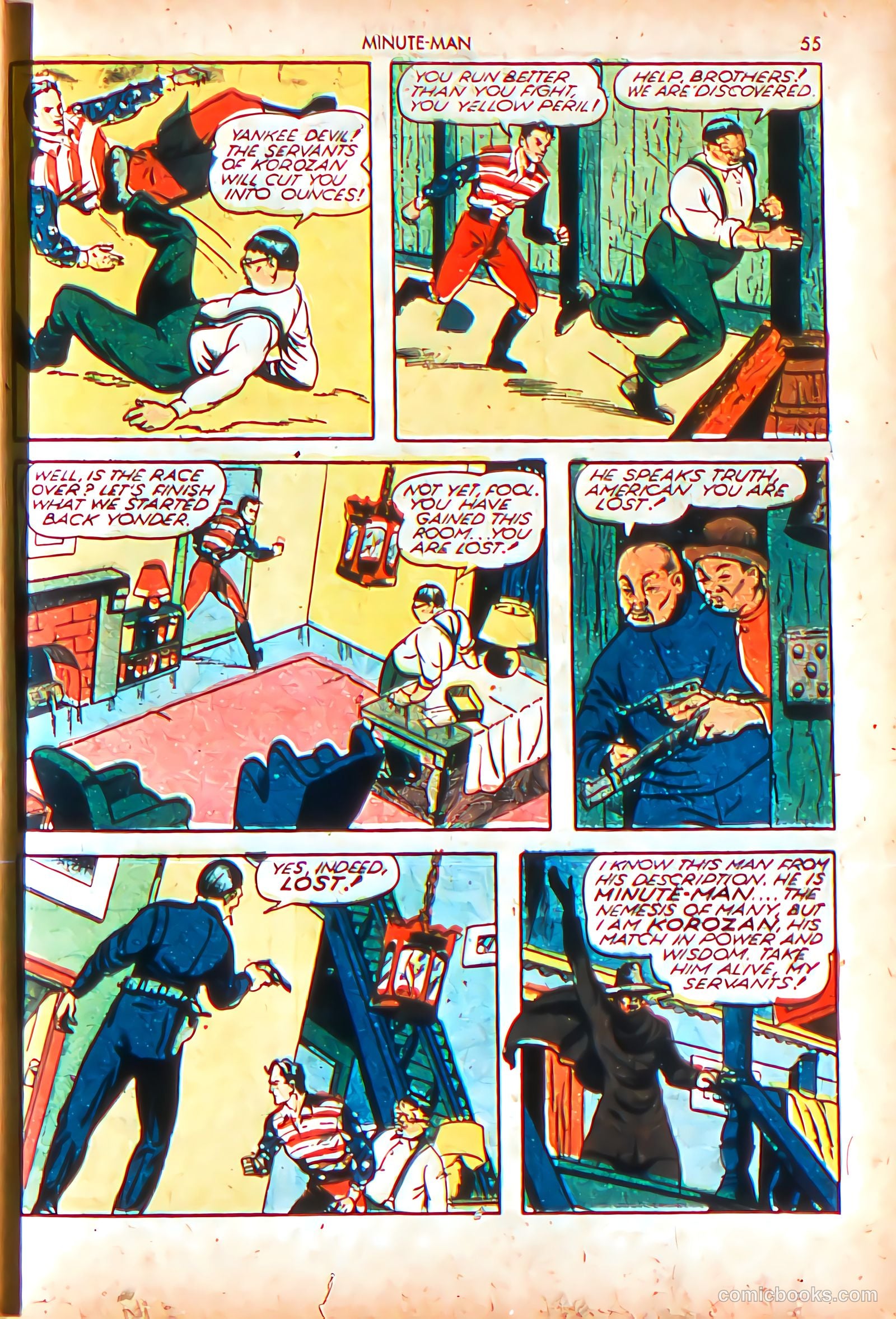 Minute Man #1 (1941) — page 57 of 68