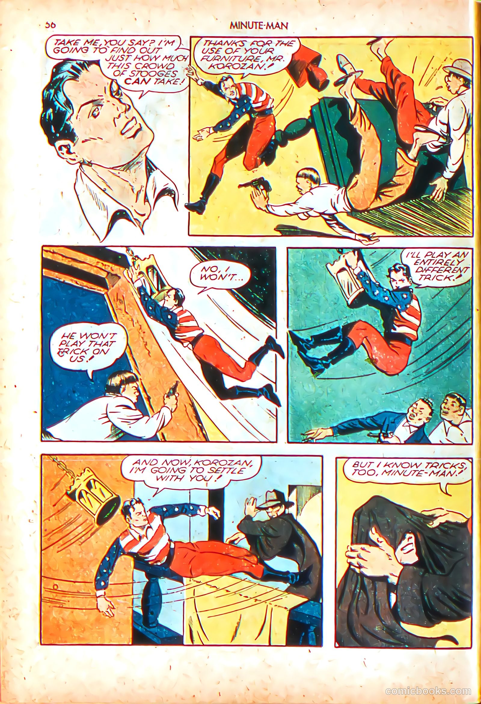 Minute Man #1 (1941) — page 58 of 68