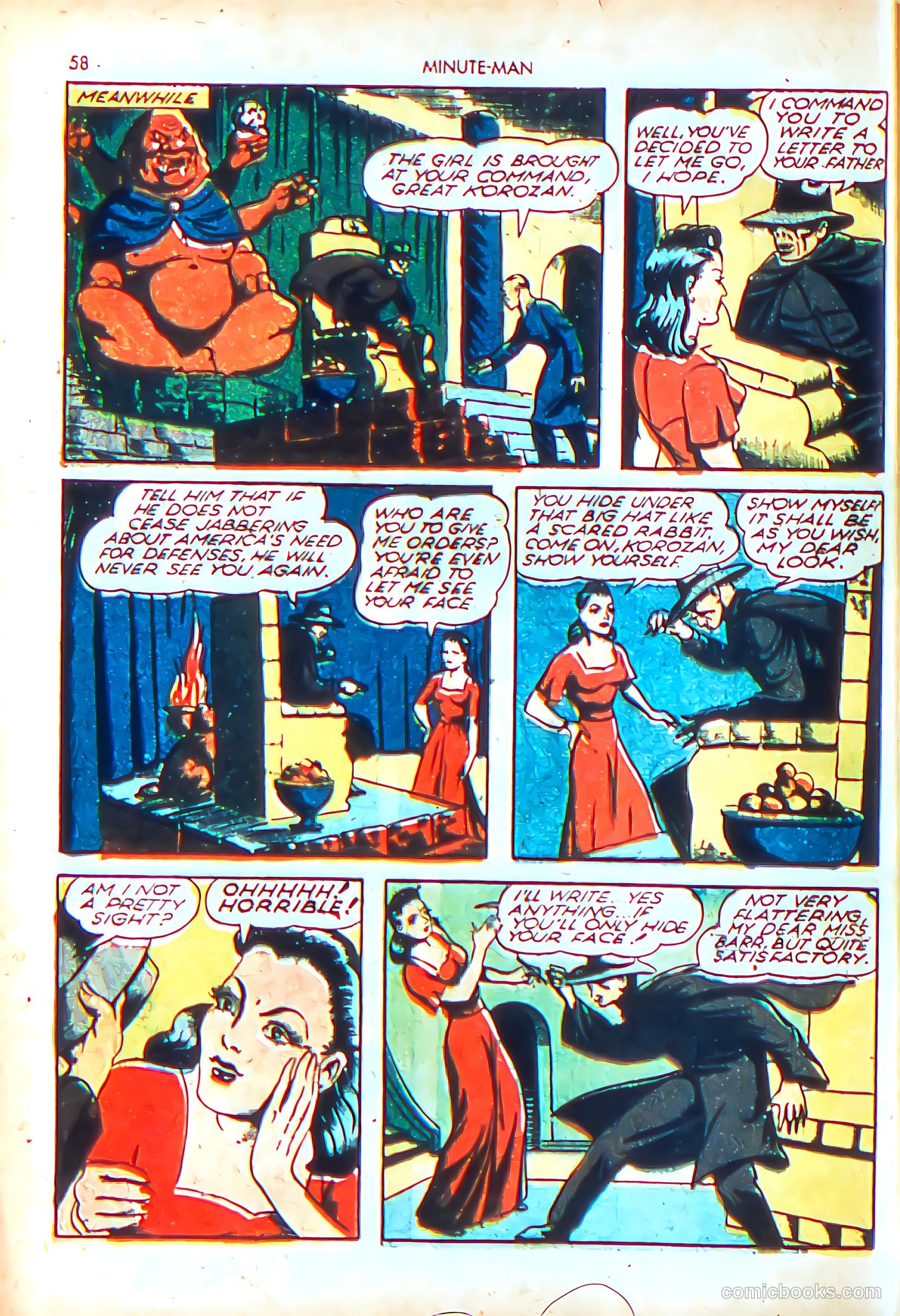 Minute Man #1 (1941) — page 60 of 68