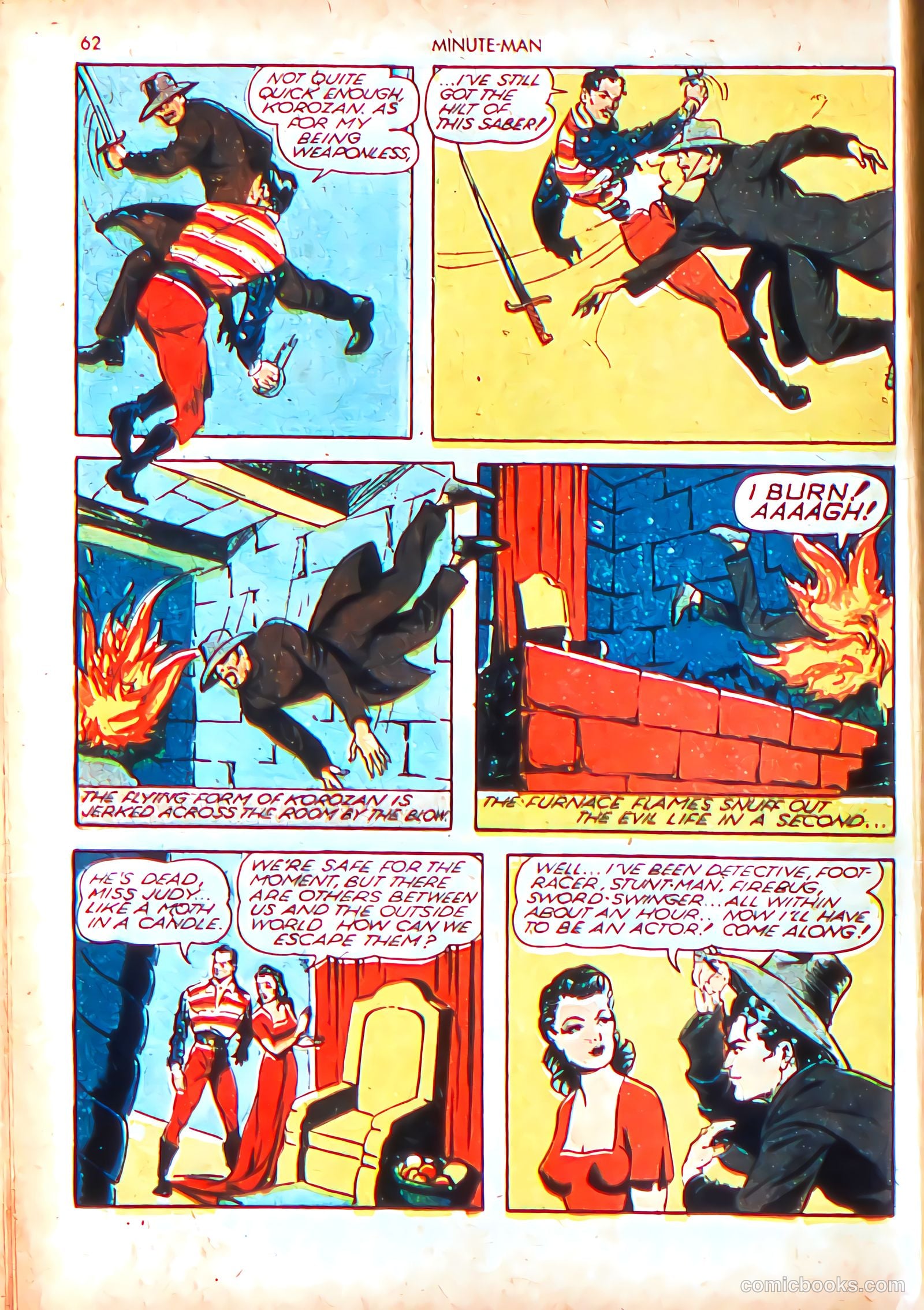 Minute Man #1 (1941) — page 64 of 68