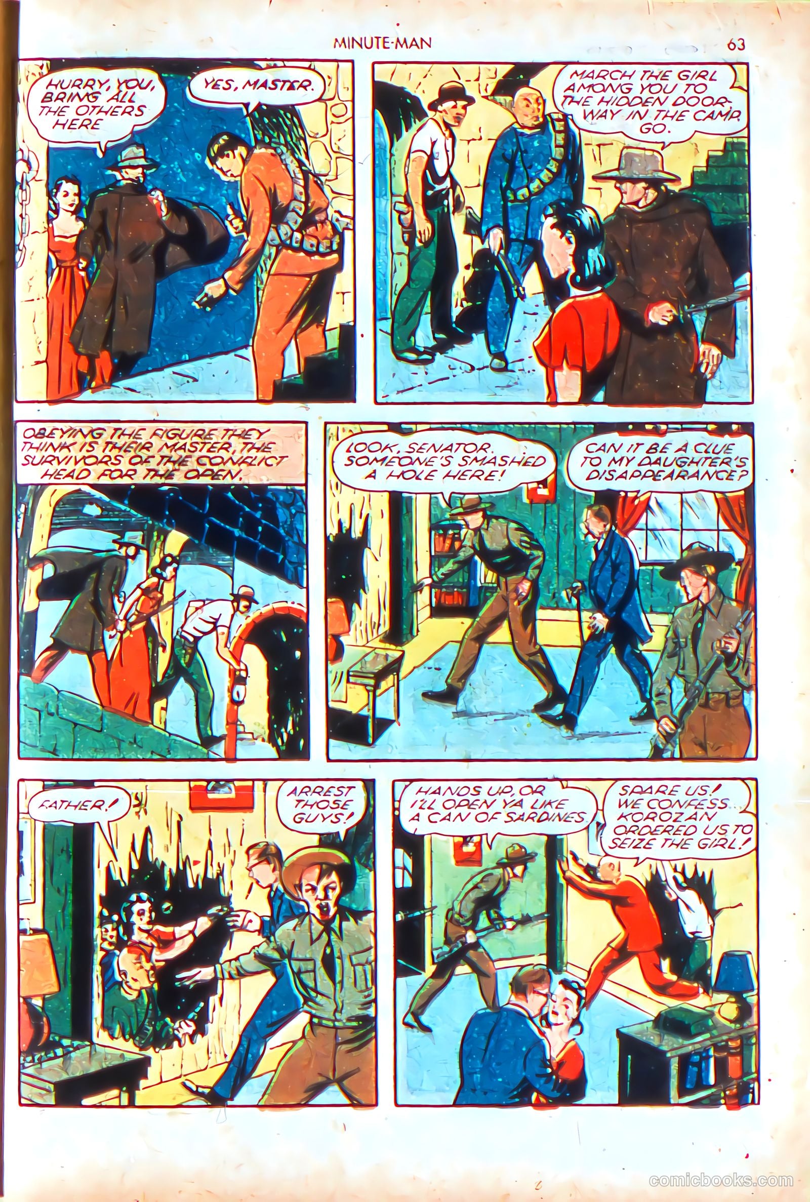 Minute Man #1 (1941) — page 65 of 68
