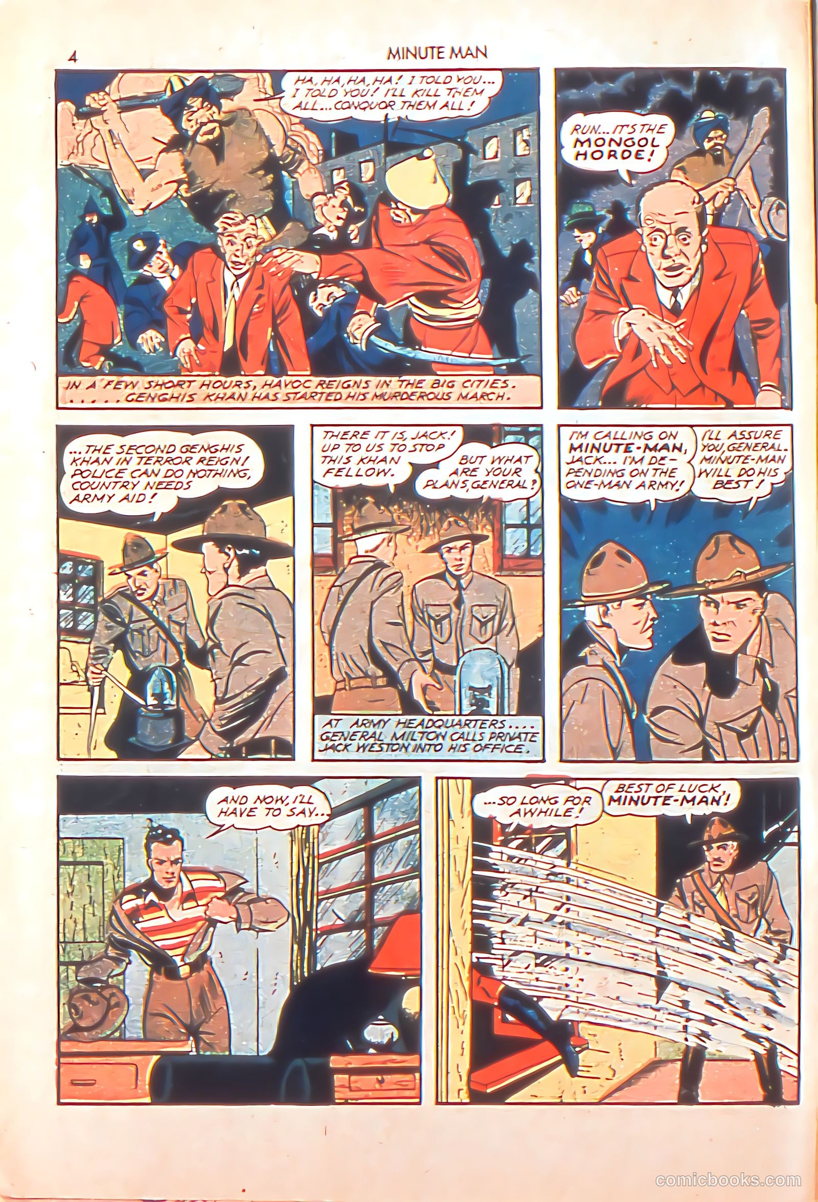 Minute Man #2 (1941) — page 6 of 68