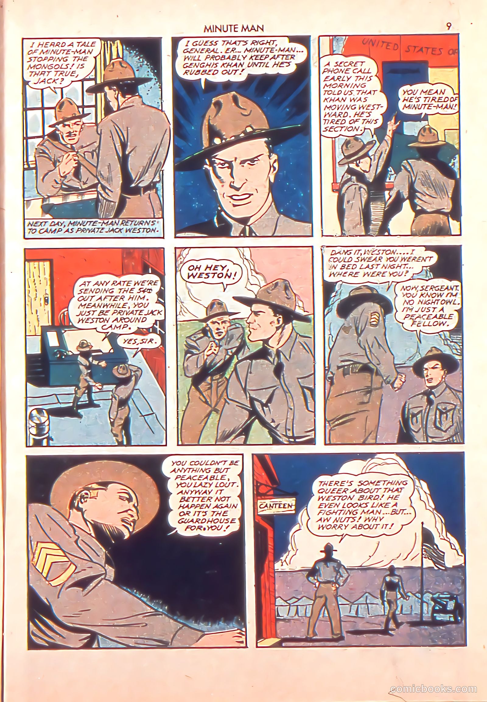 Minute Man #2 (1941) — page 11 of 68