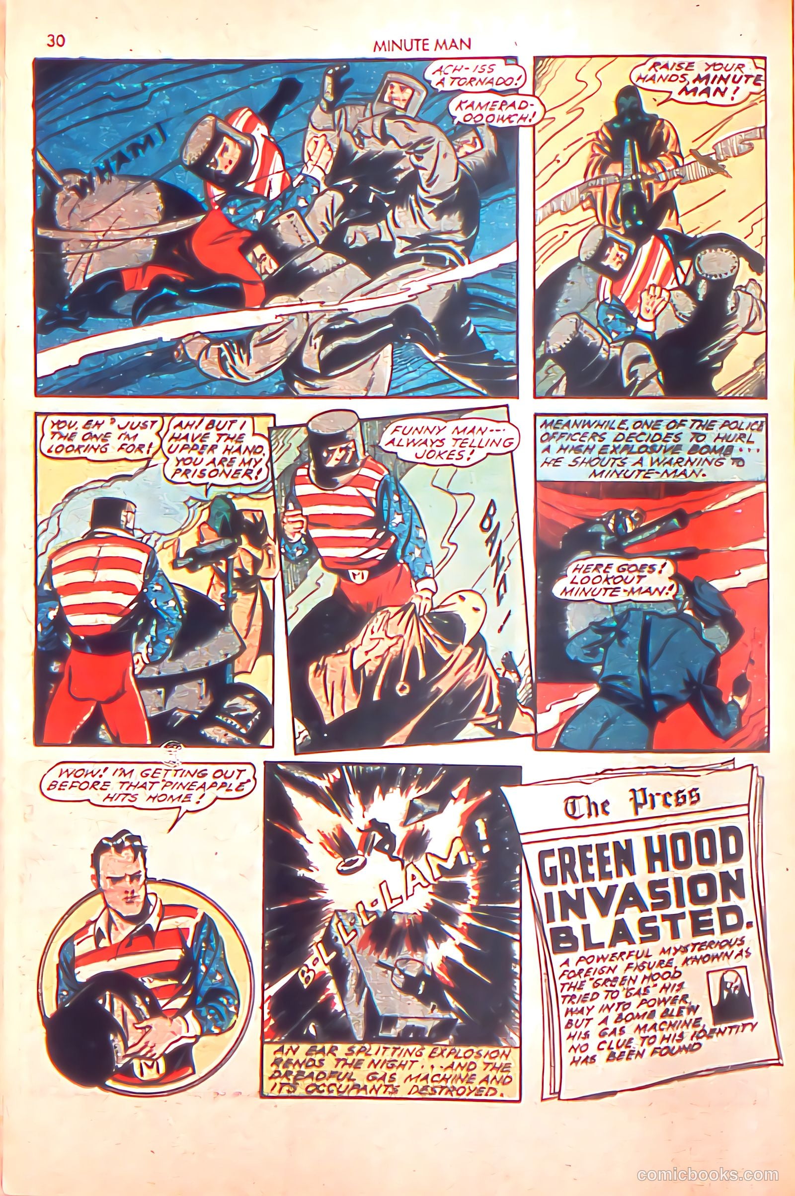 Minute Man #2 (1941) — page 32 of 68