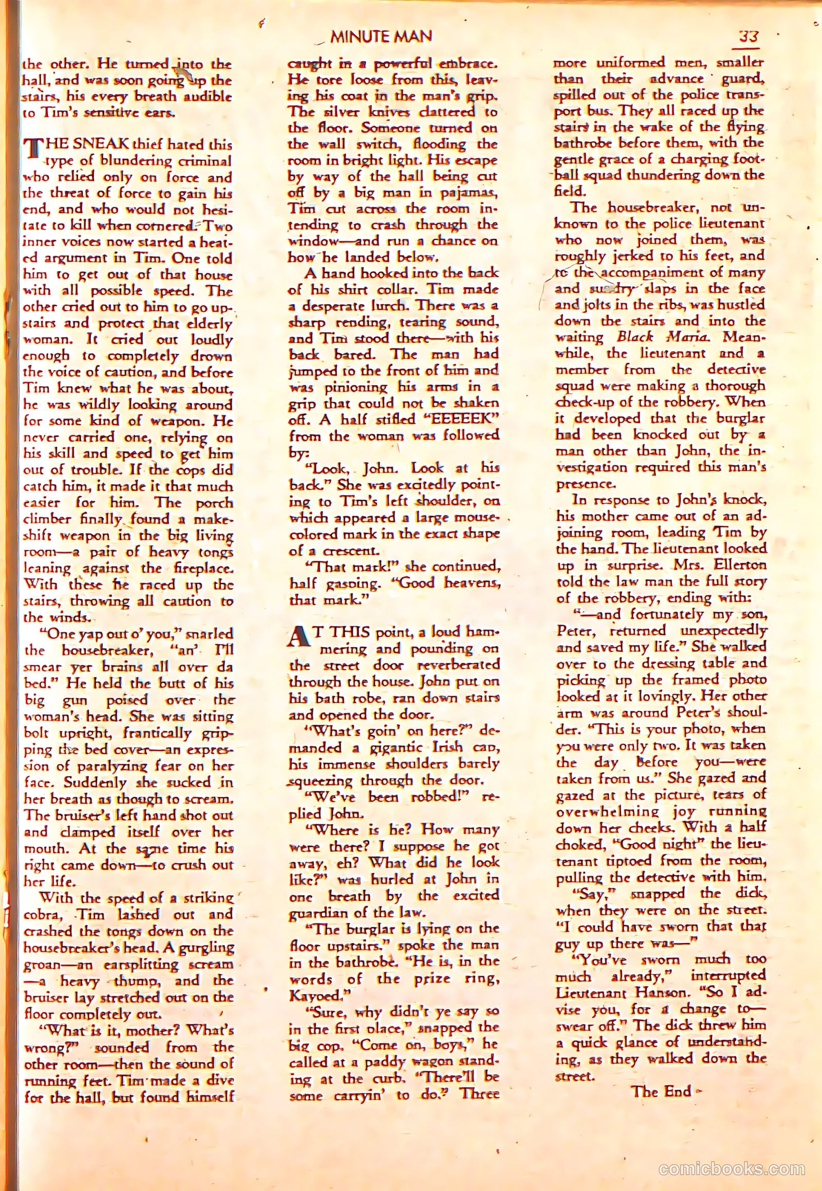 Minute Man #2 (1941) — page 35 of 68