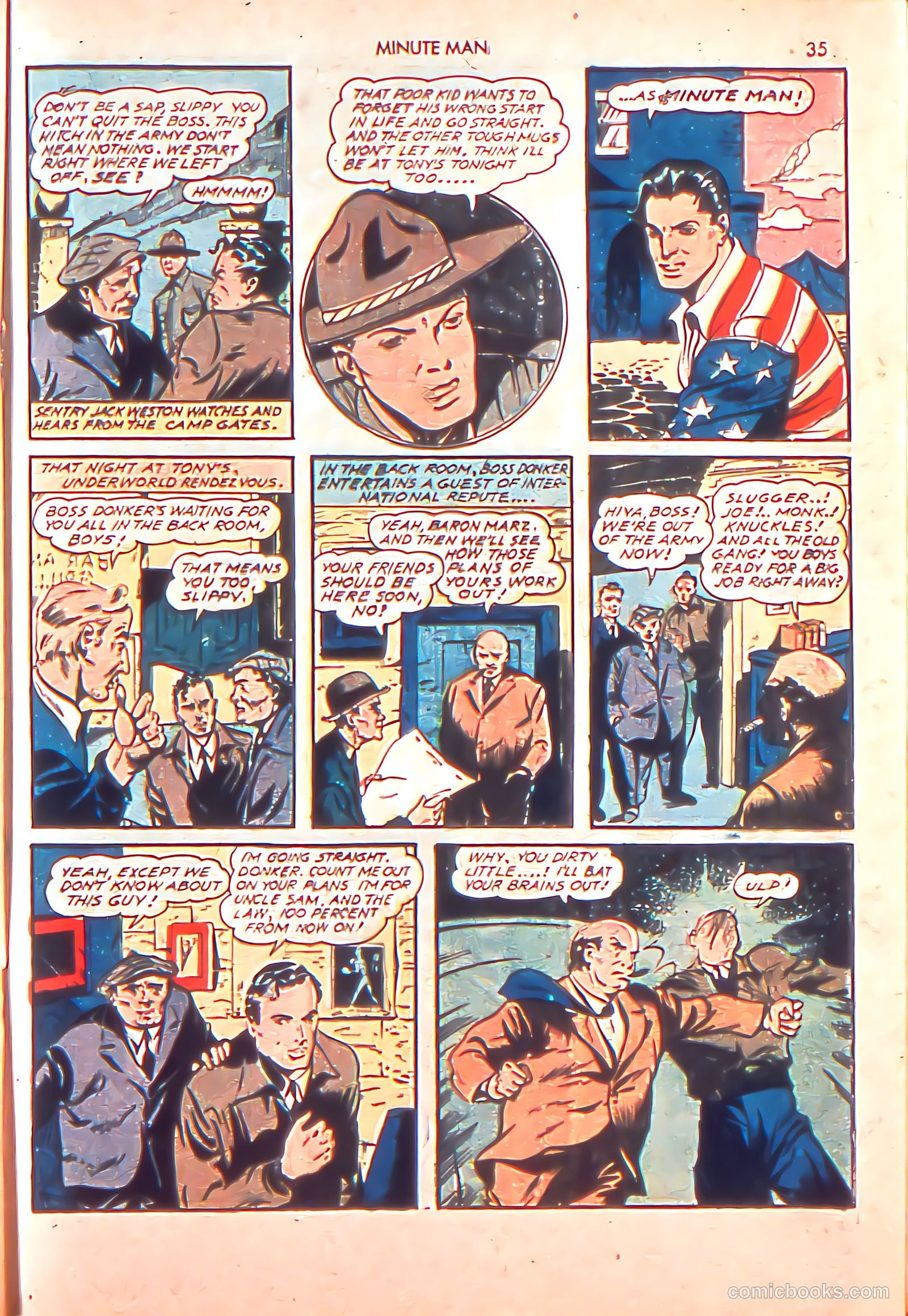Minute Man #2 (1941) — page 37 of 68