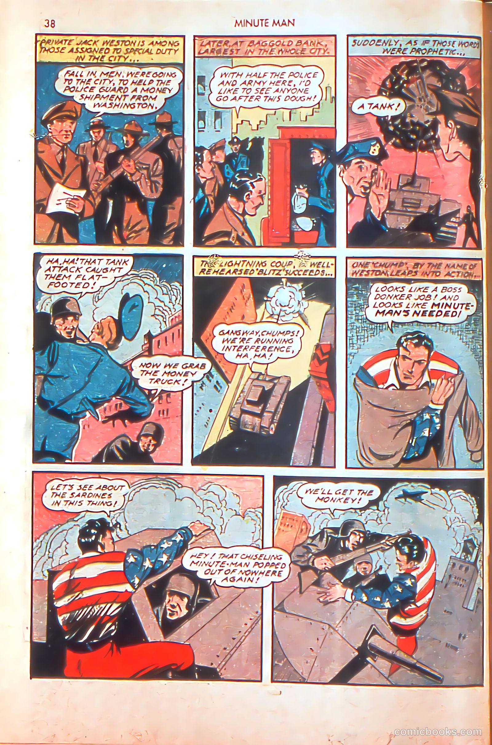 Minute Man #2 (1941) — page 40 of 68