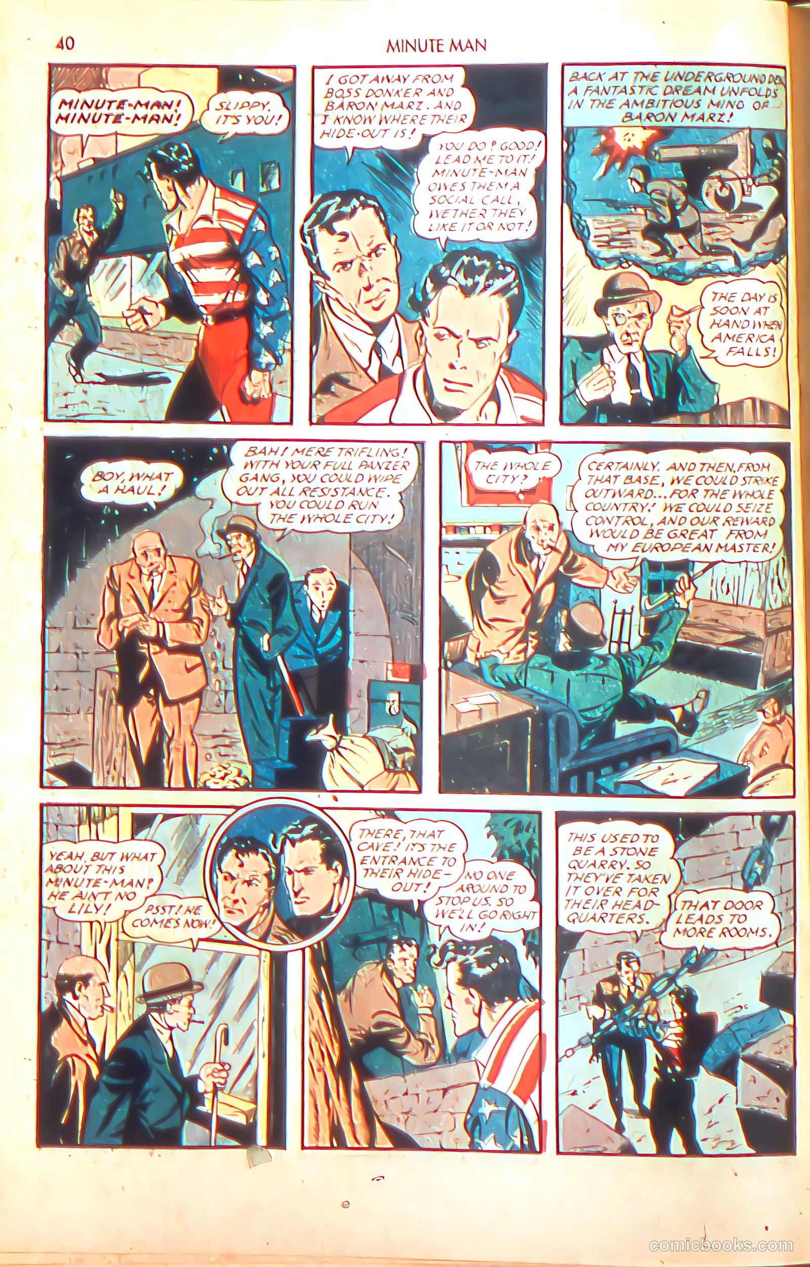 Minute Man #2 (1941) — page 42 of 68