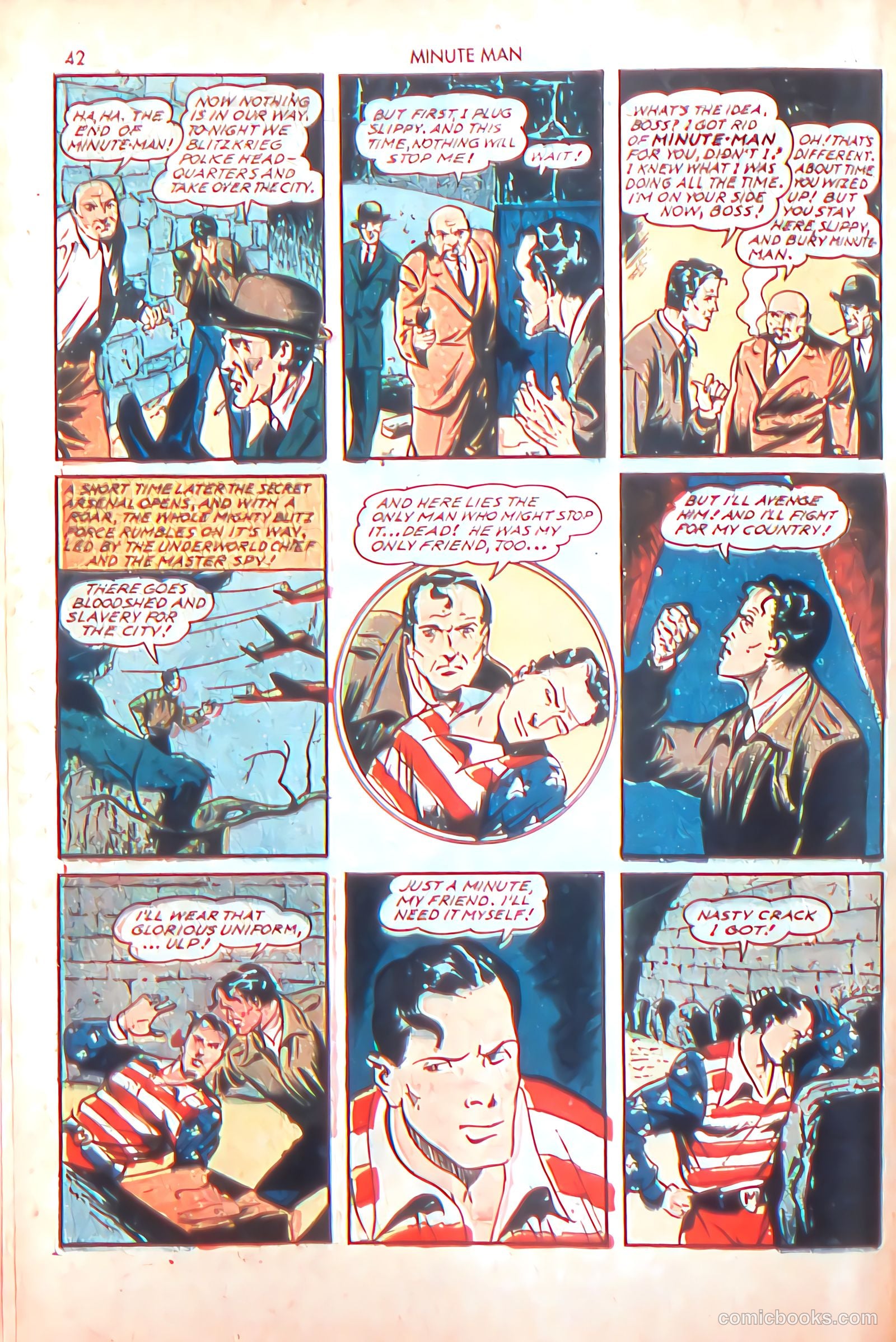 Minute Man #2 (1941) — page 44 of 68