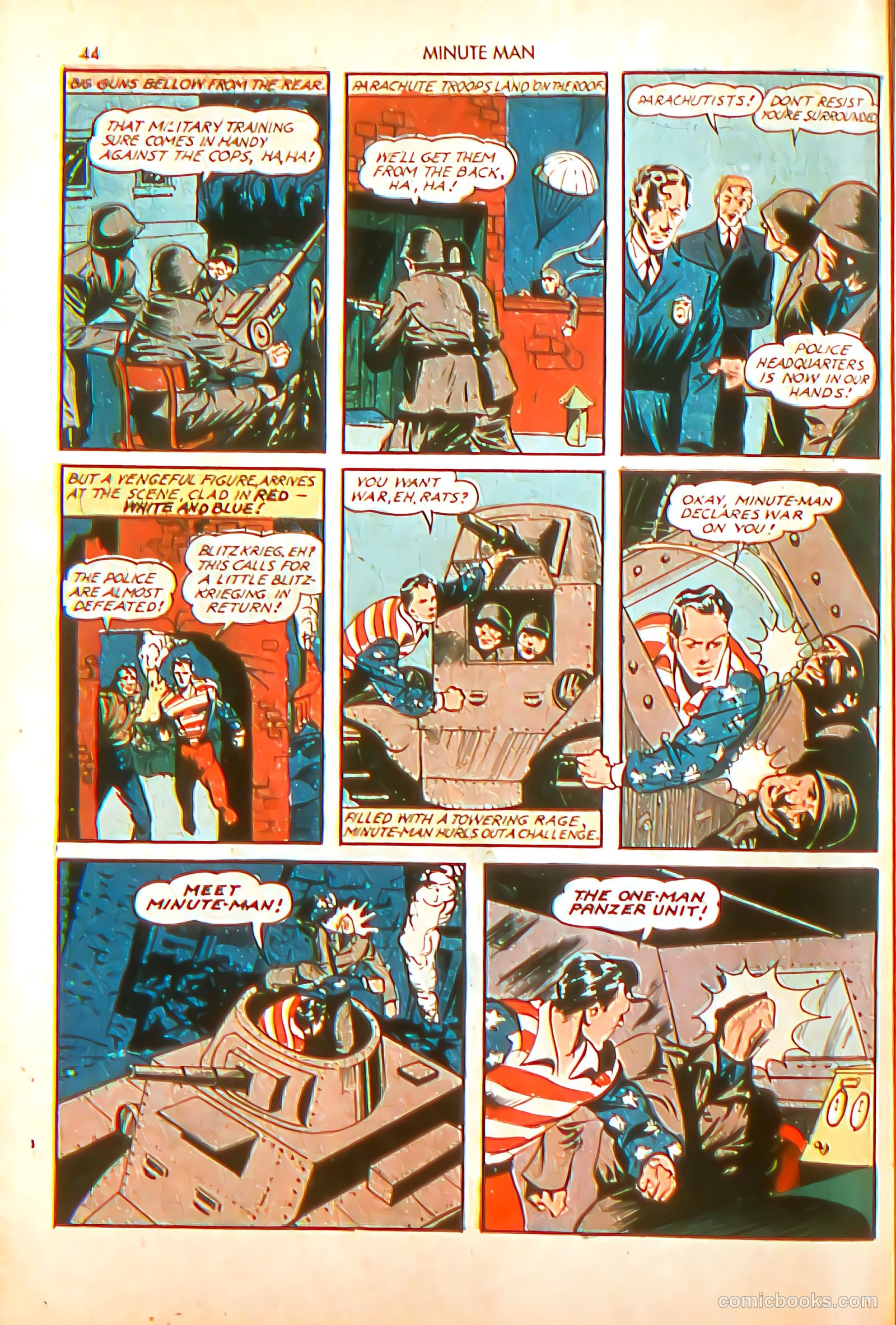 Minute Man #2 (1941) — page 46 of 68