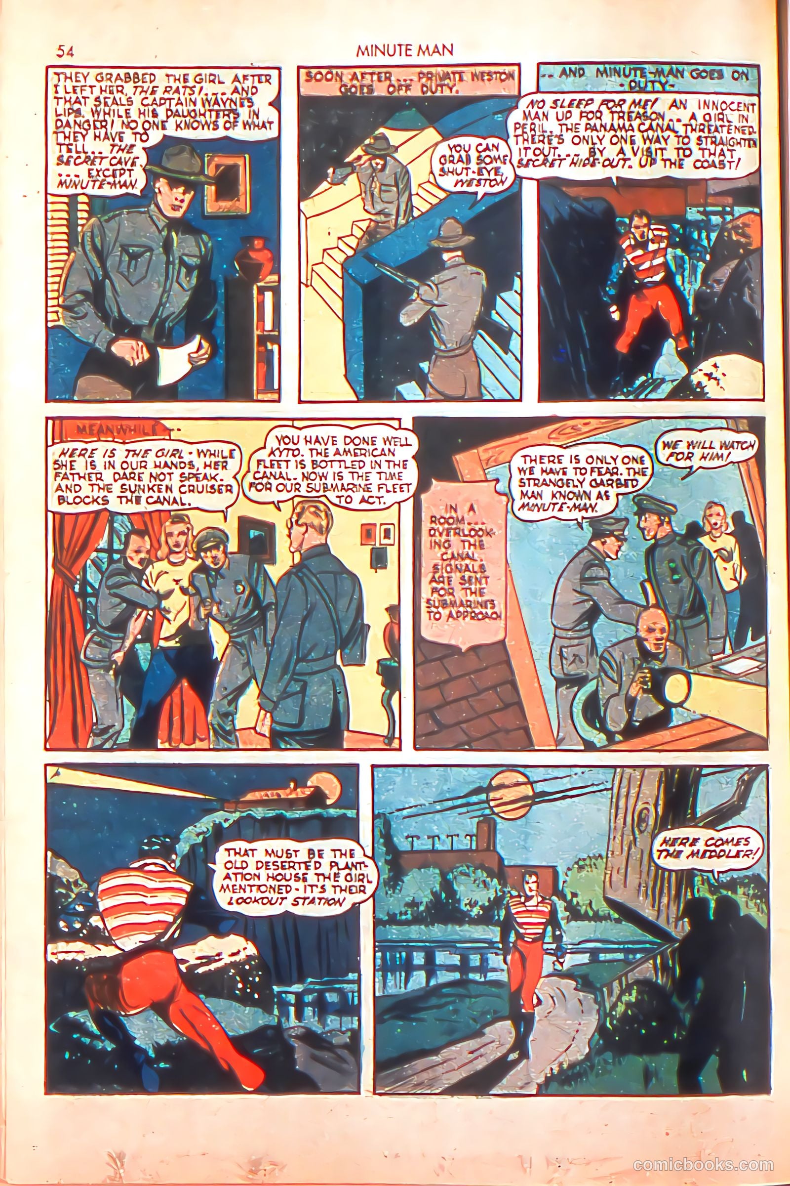 Minute Man #2 (1941) — page 56 of 68