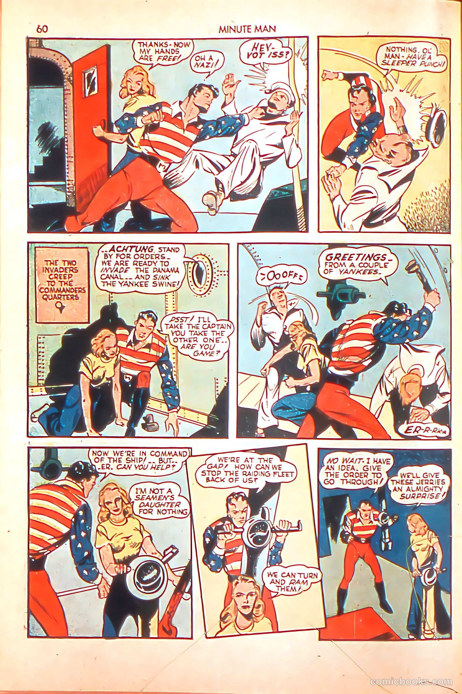 Minute Man #2 (1941) — page 62 of 68