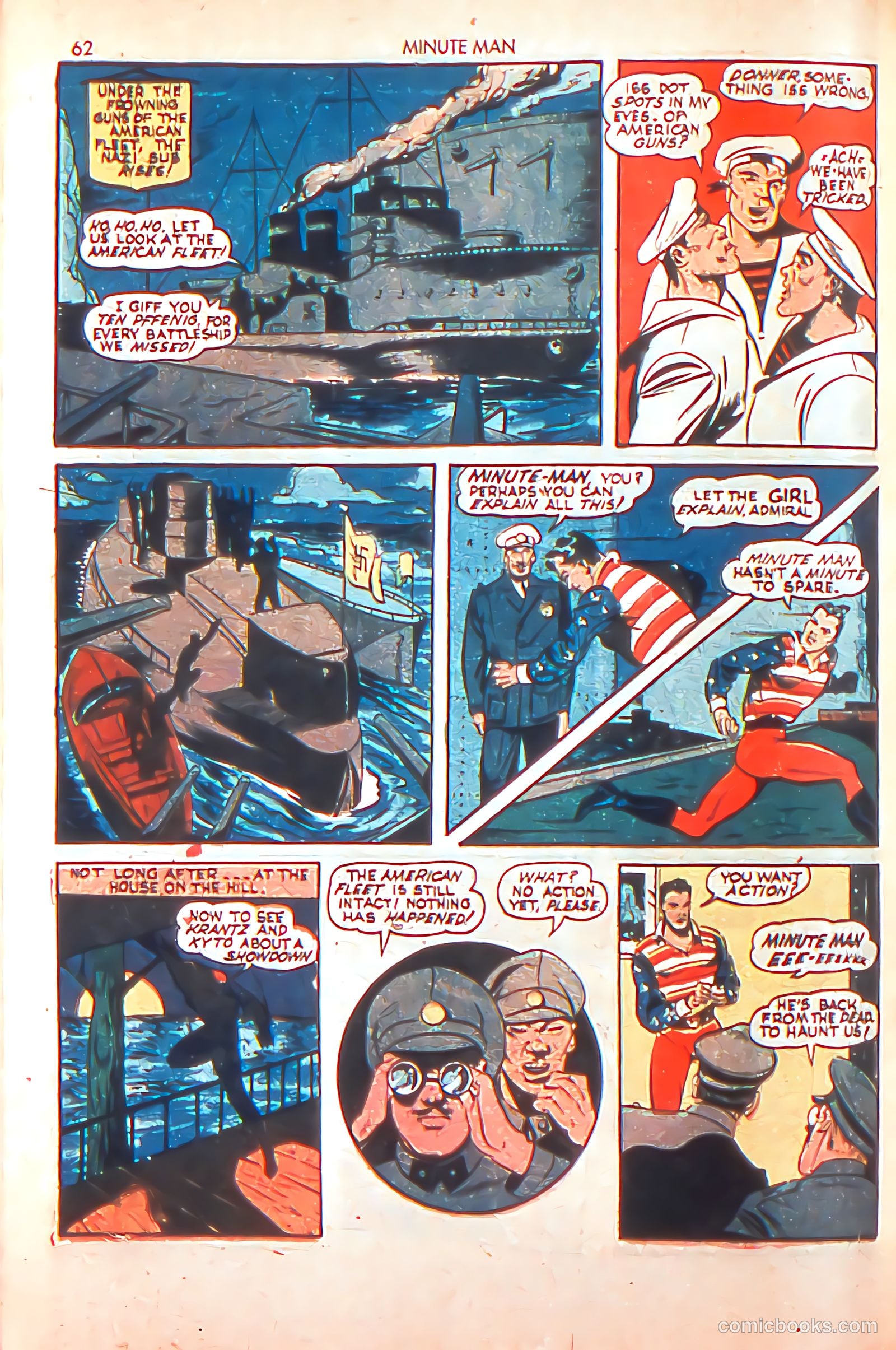 Minute Man #2 (1941) — page 64 of 68